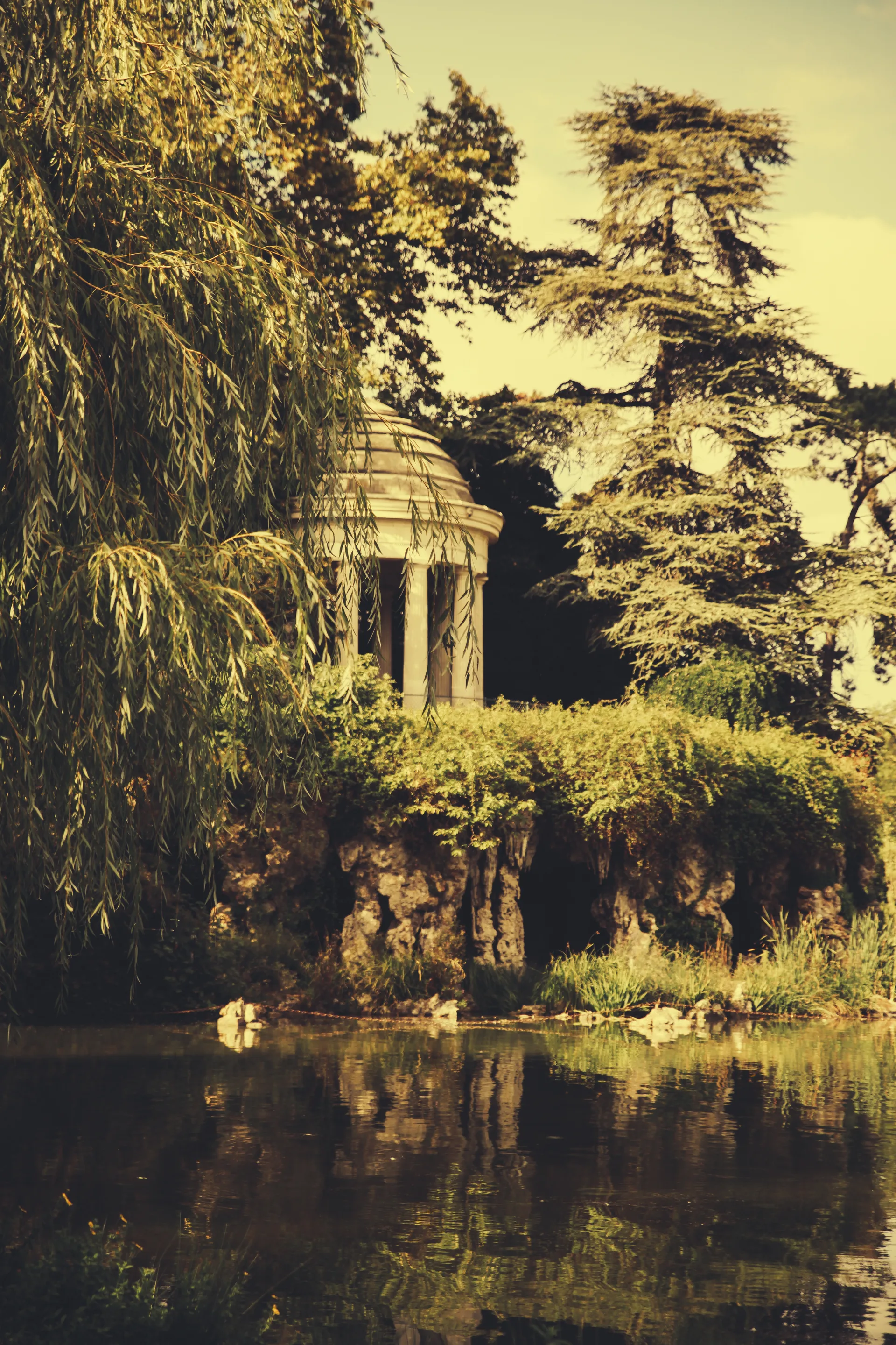 Lac Daumesnil à Paris — Sur le lac