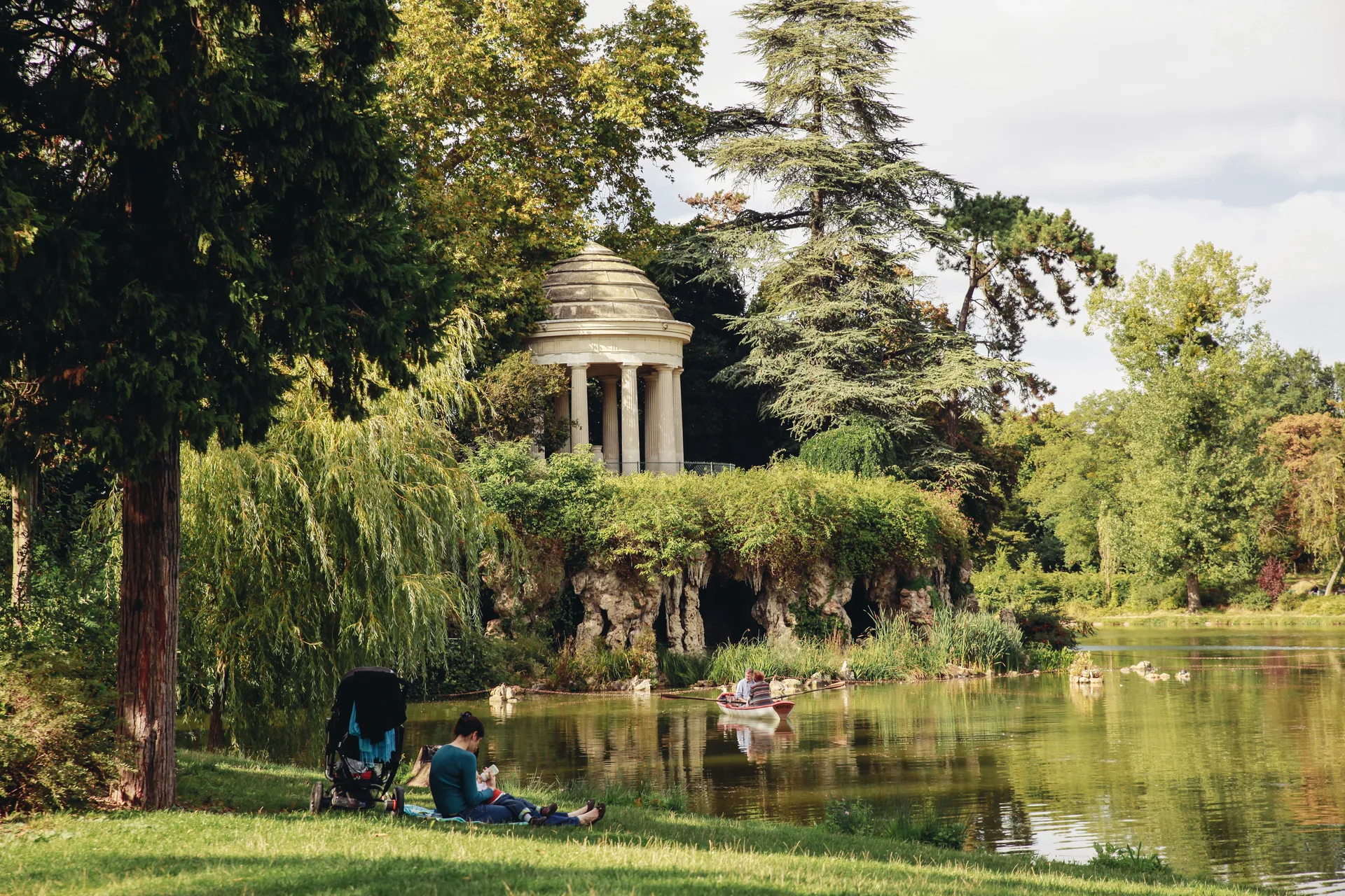 Lac Daumesnil à Paris — Sur le lac
