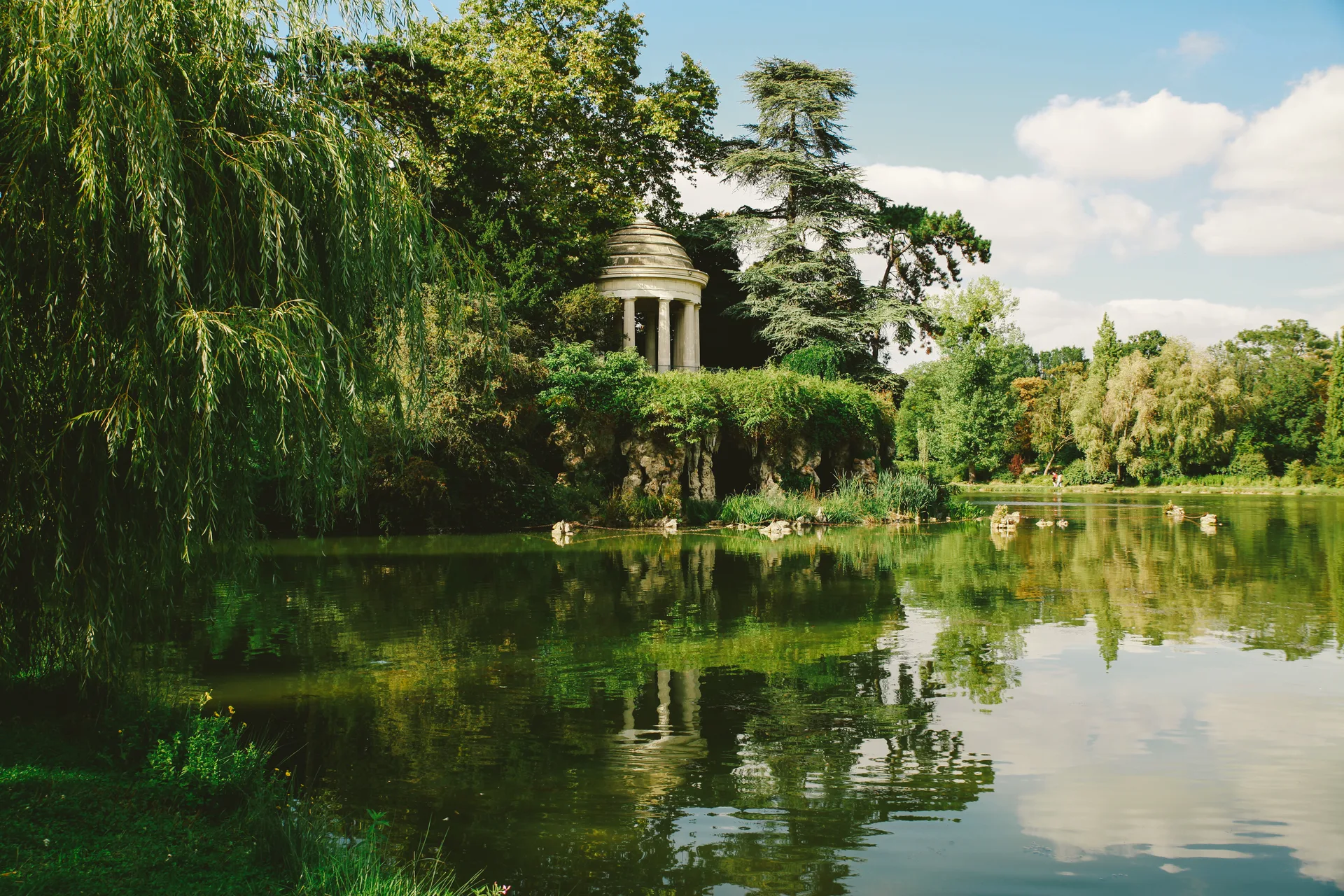 Lac Daumesnil à Paris — Sur le lac