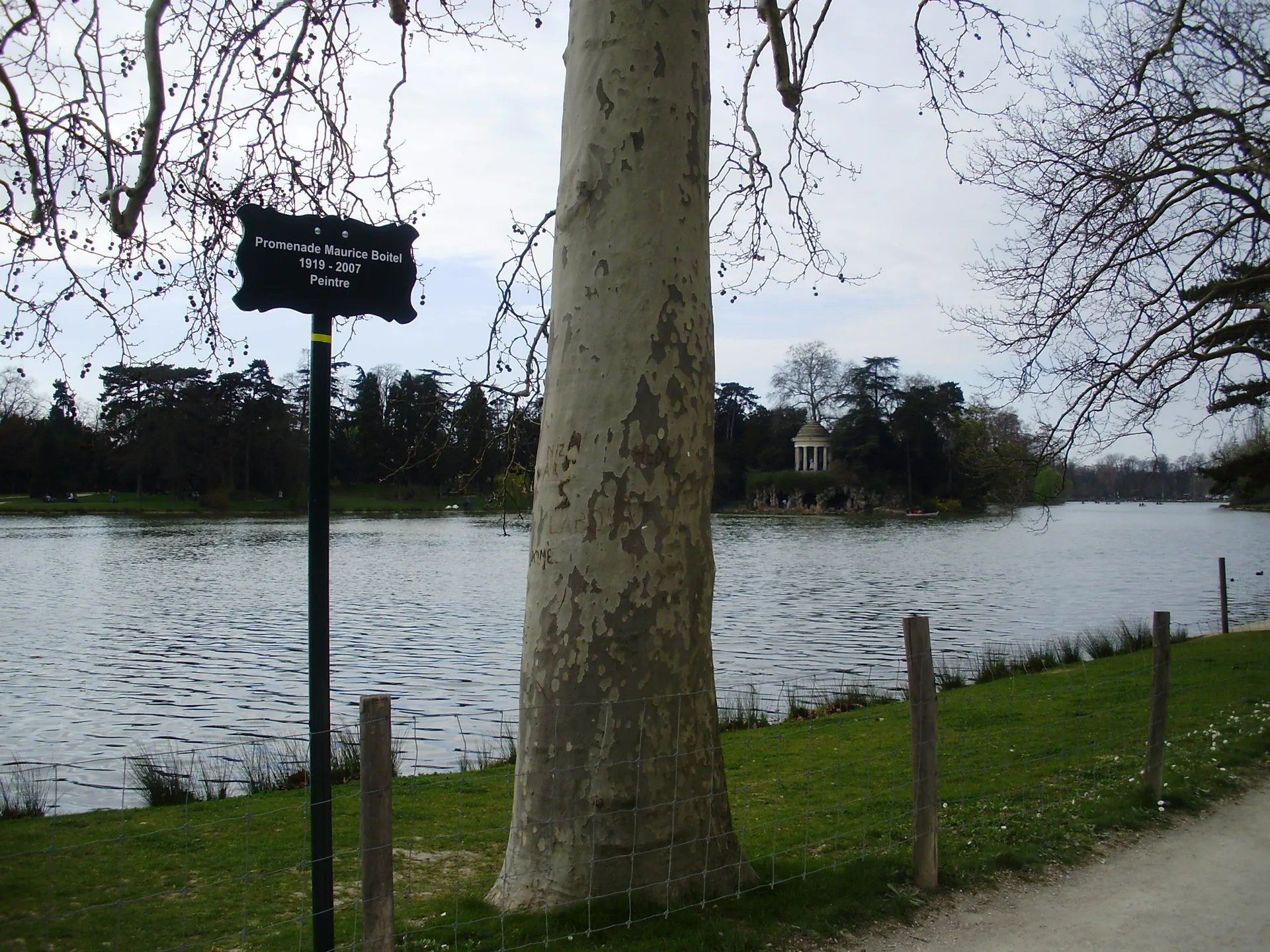 Lac Daumesnil à Paris — Sur le lac