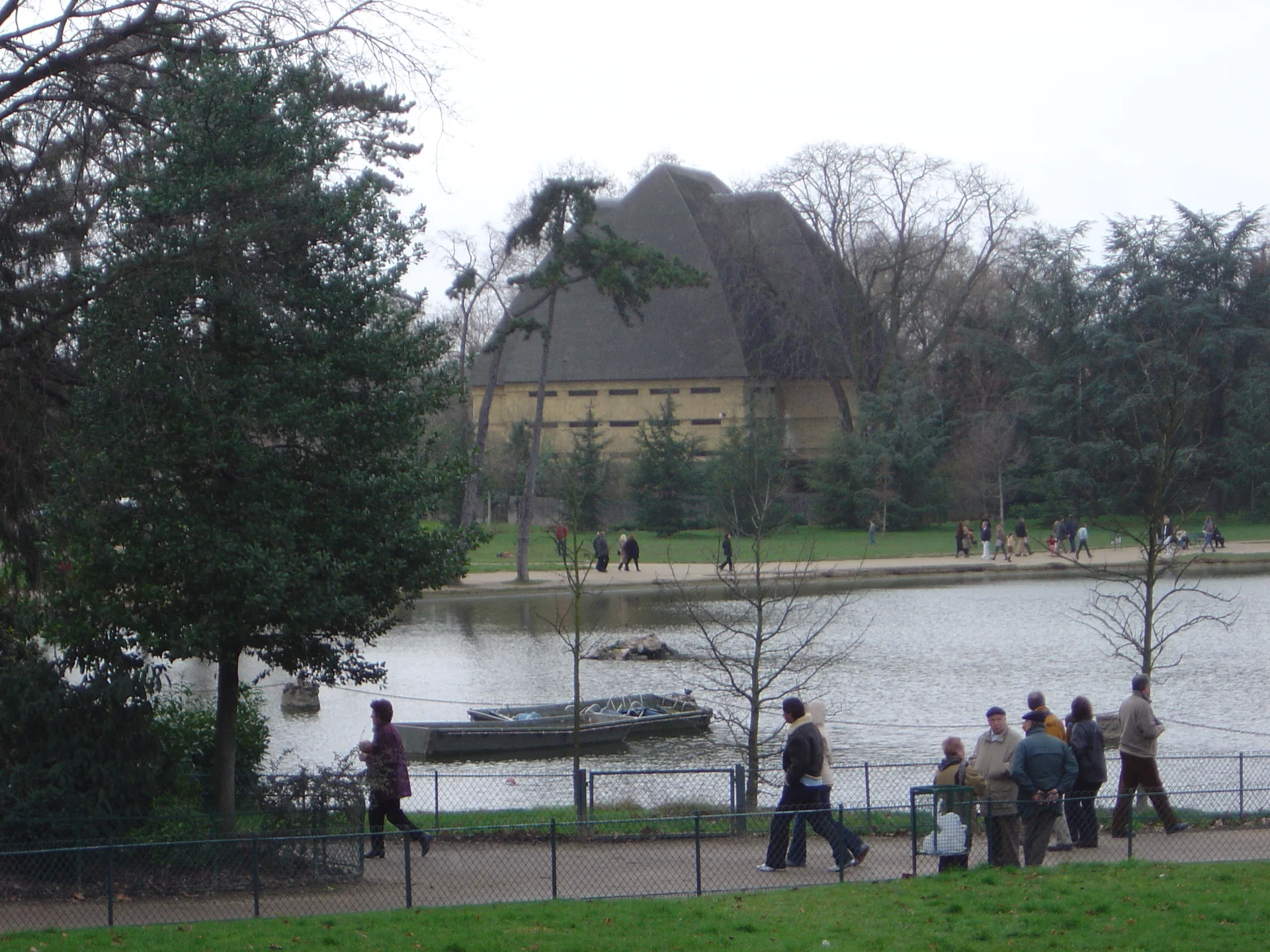 Lac Daumesnil à Paris — Sur le lac