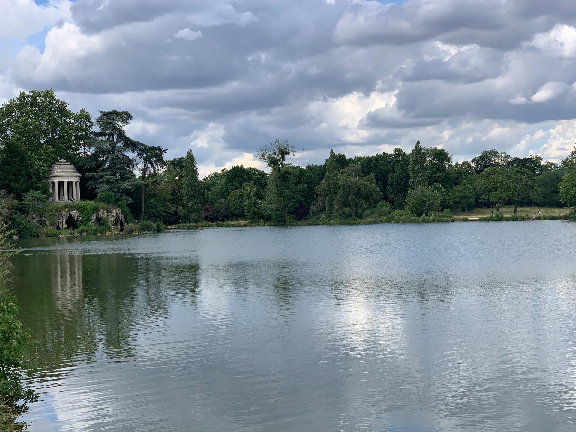 Lac Daumesnil à Paris — Sur le lac