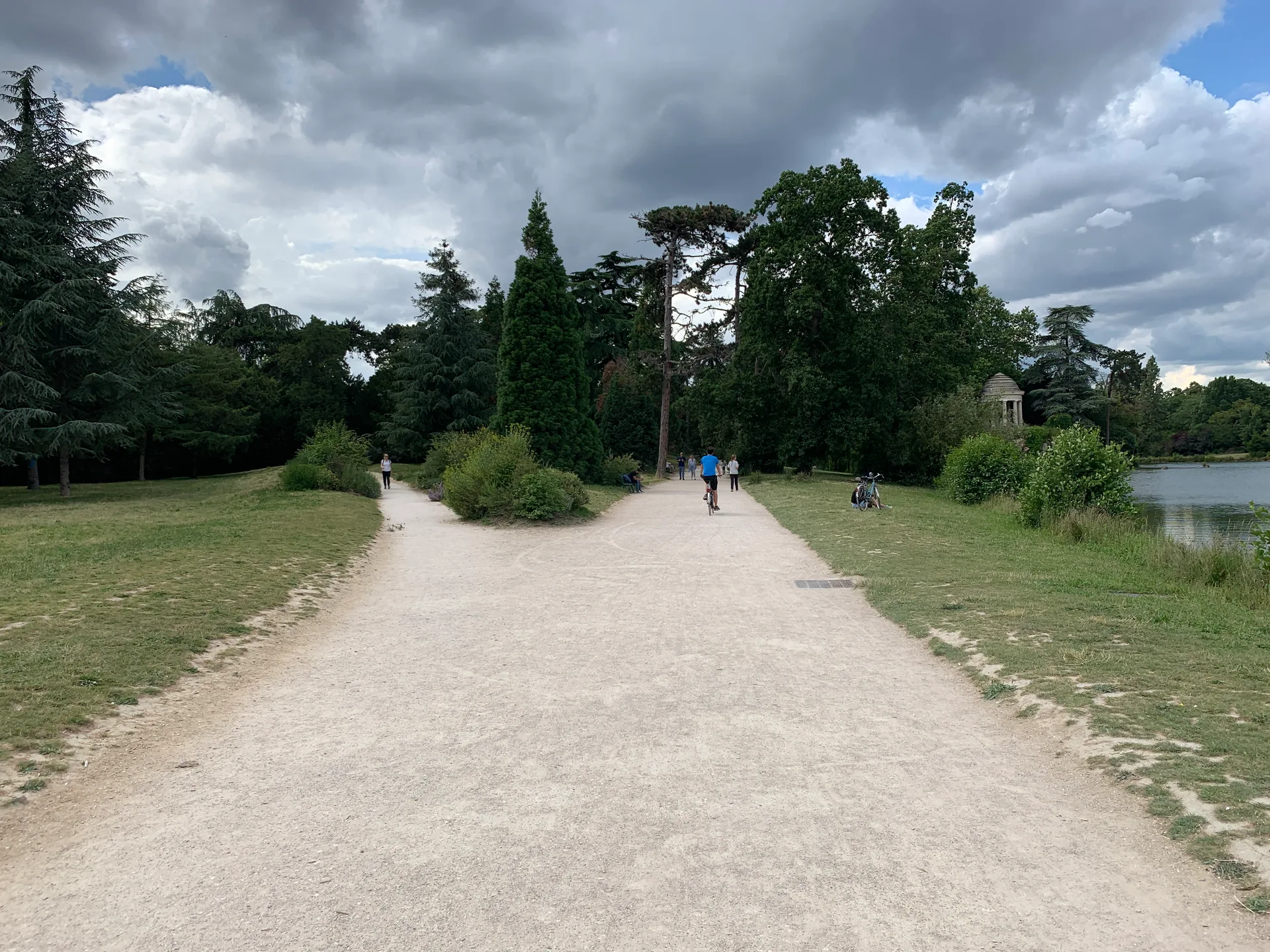 Lac Daumesnil à Paris — Sur le lac