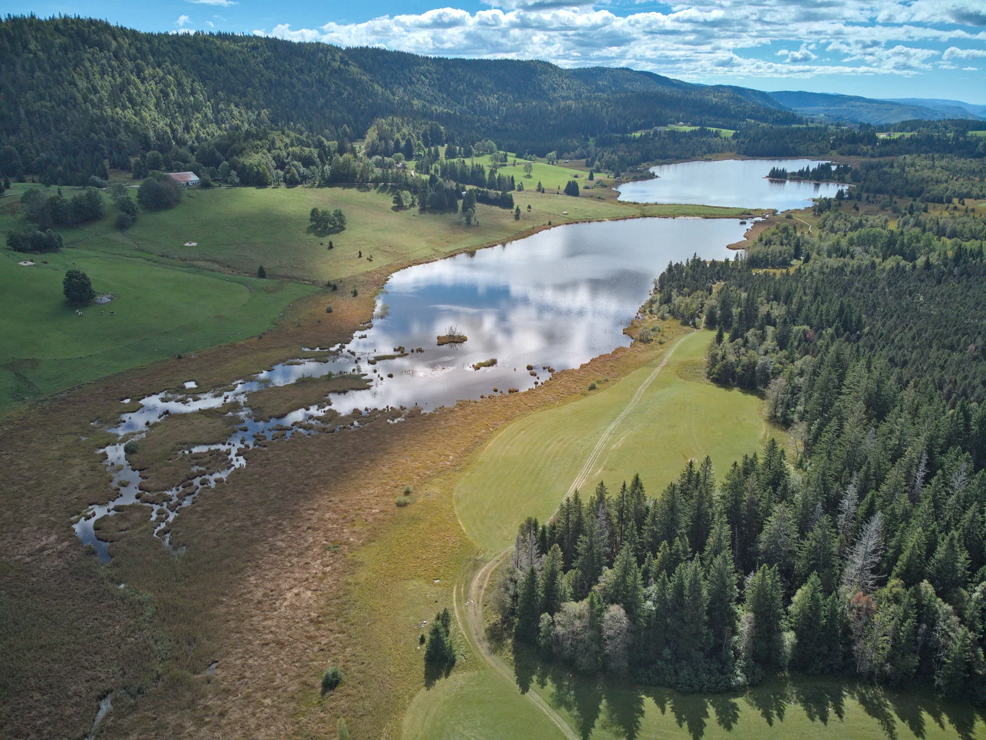 Lac de Bellefontaine à Bellefontaine — À 1,2 km du lac