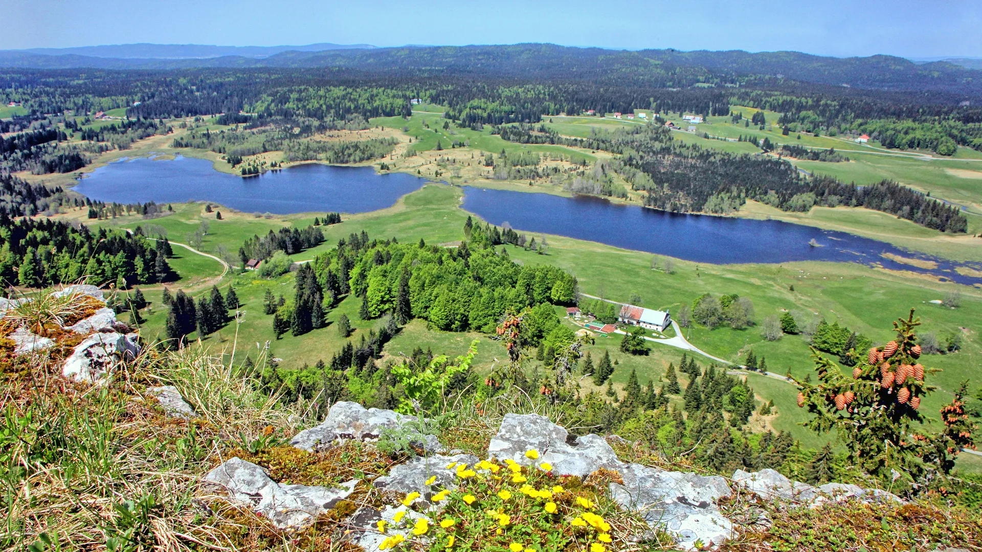 Lac de Bellefontaine à Bellefontaine — À 941 m du lac