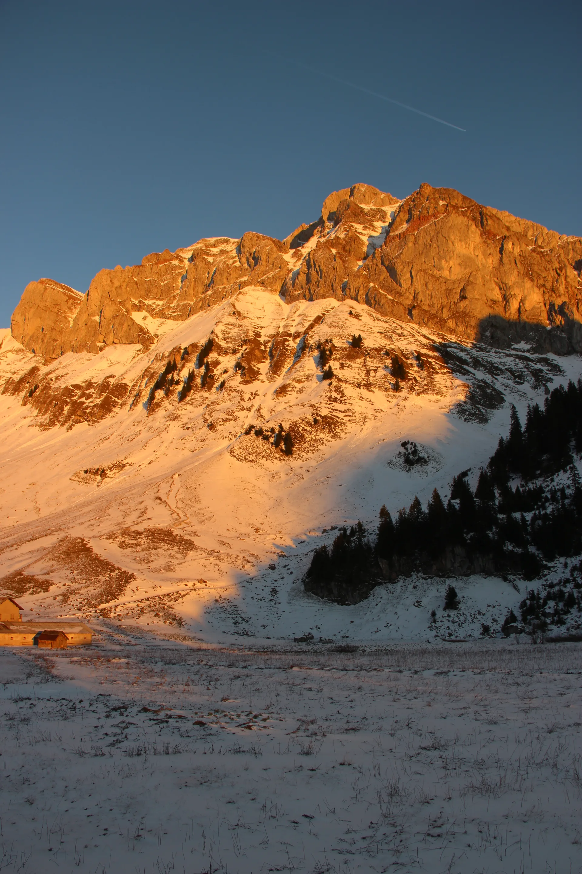 Lac de Bise à La Chapelle-d'Abondance — Sur le lac