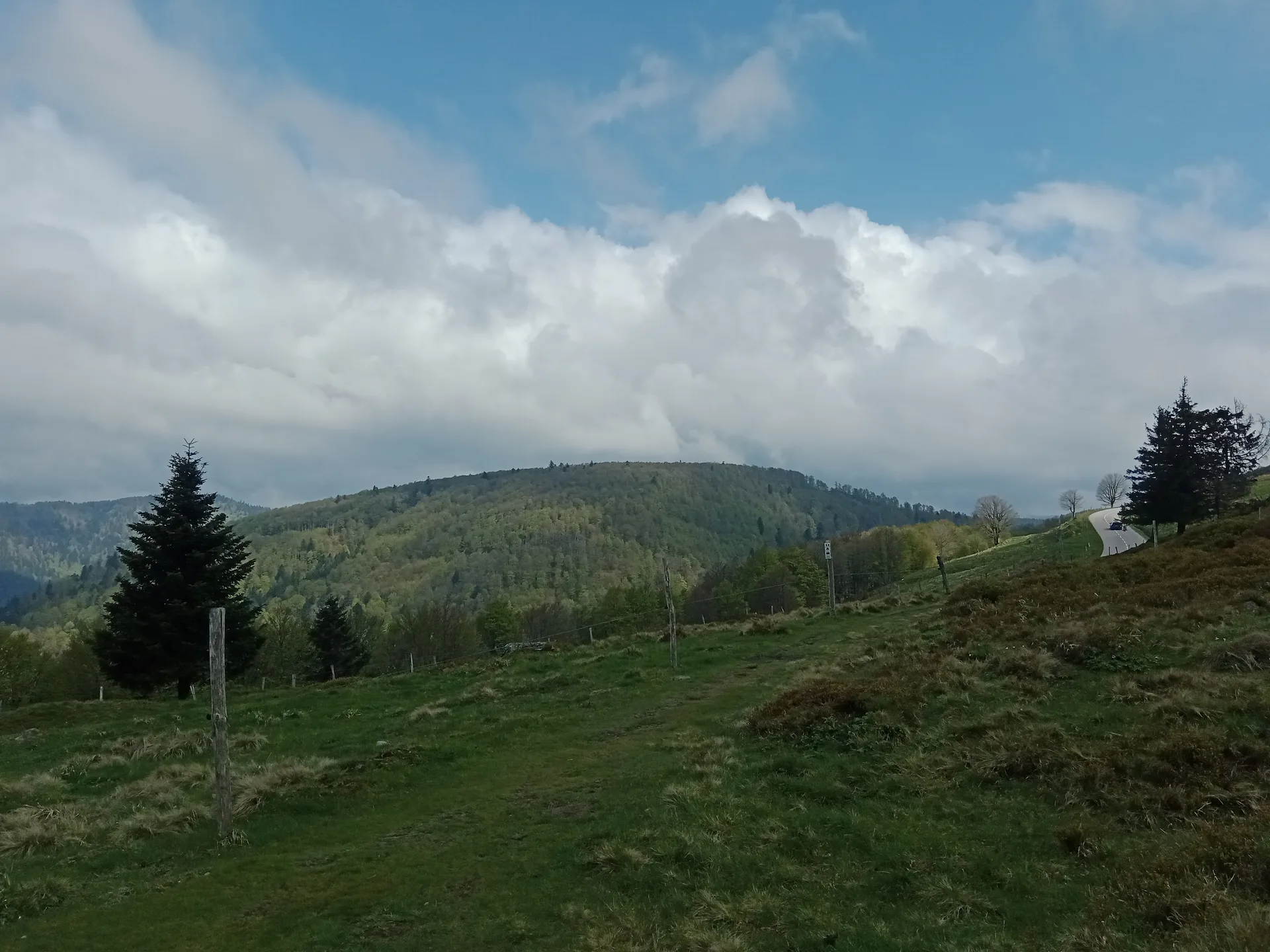 Lac de Blanchemer à La Bresse — À 851 m du lac