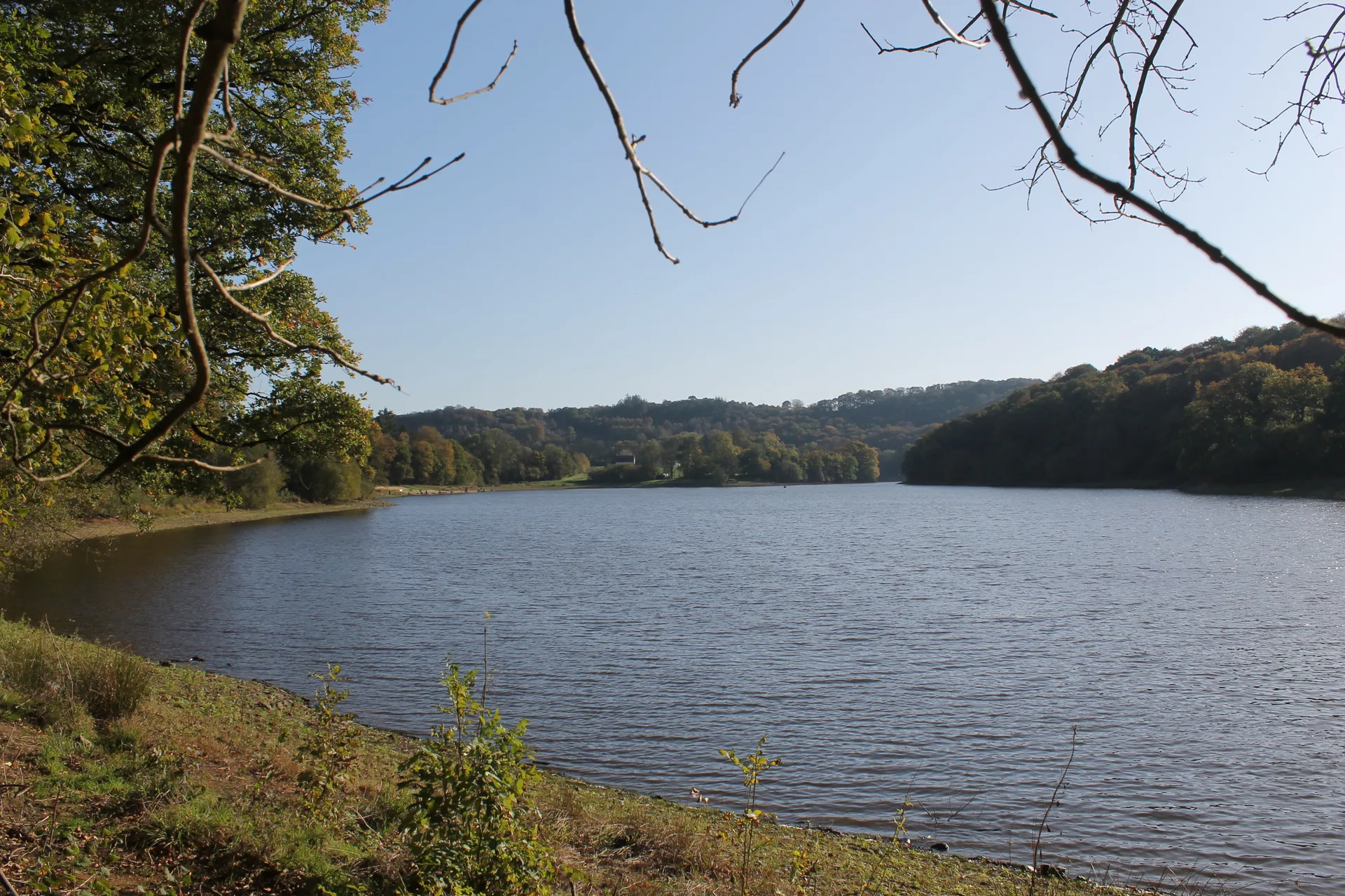 Lac de Bosmeleac à Allineuc — À 677 m du lac