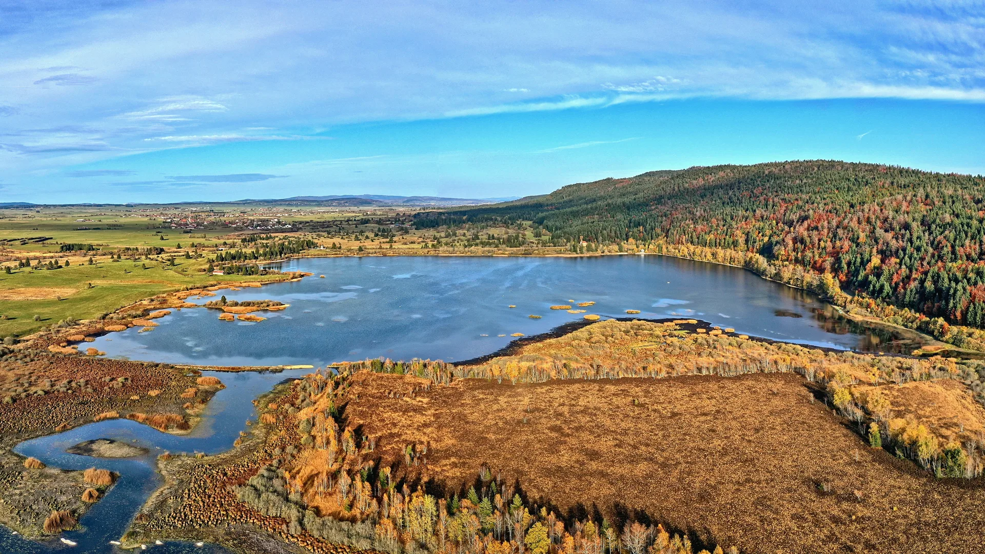 Lac de Bouverans à Bouverans — À 1,3 km du lac