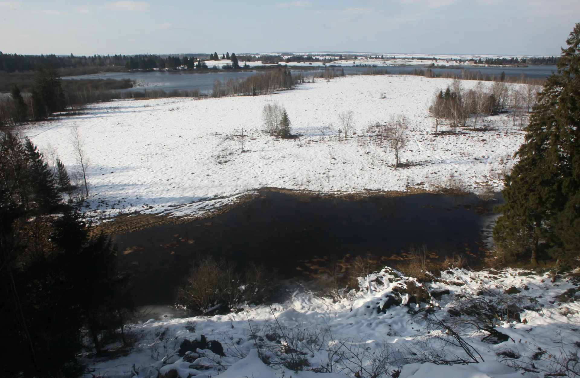 Lac de Bouverans à Bouverans — À 1,4 km du lac