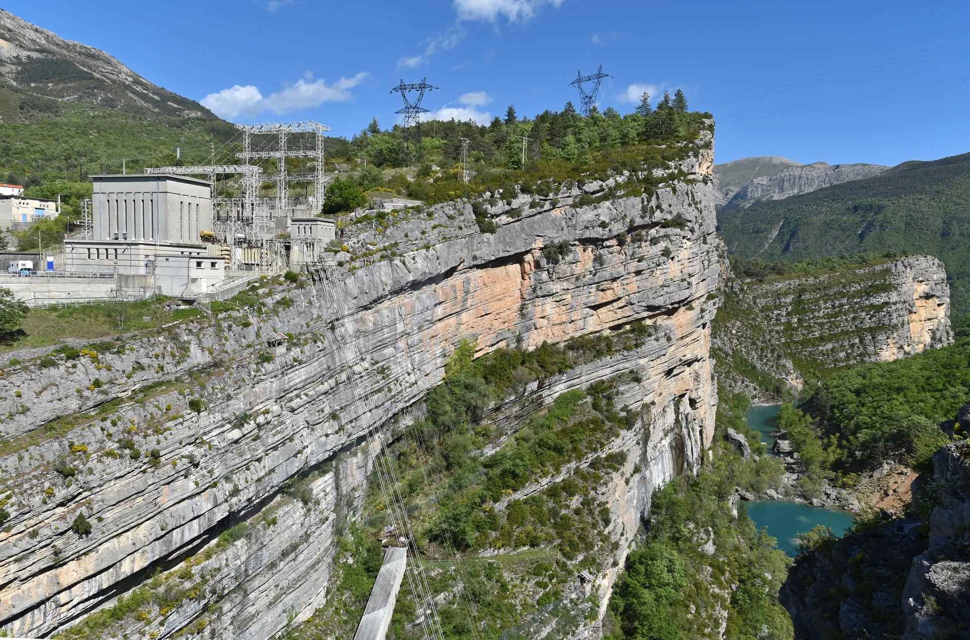 Lac de Castillon à Castellane — Sur le lac
