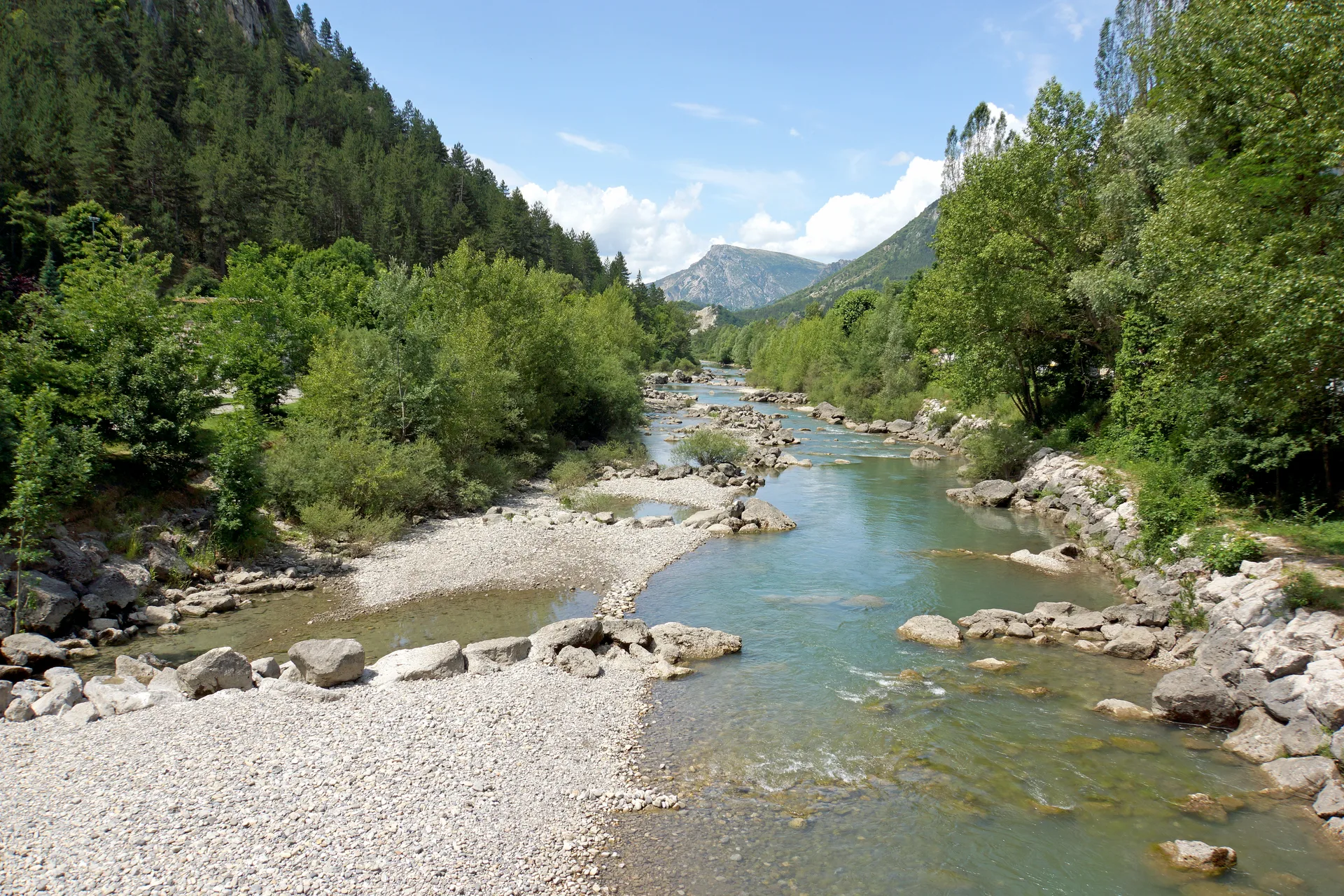 Lac de Castillon à Castellane — À 3,9 km du lac