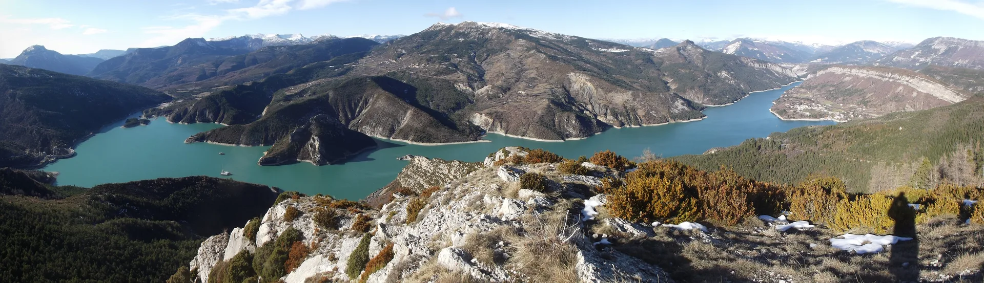 Lac de Chaudanne à Demandolx — À 3,1 km du lac