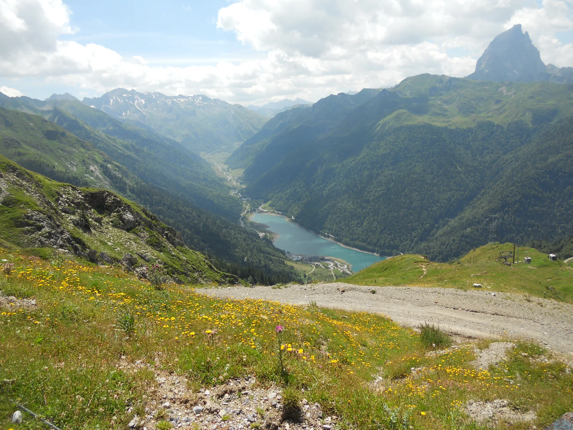 Lac de Fabreges à Laruns — À 788 m du lac