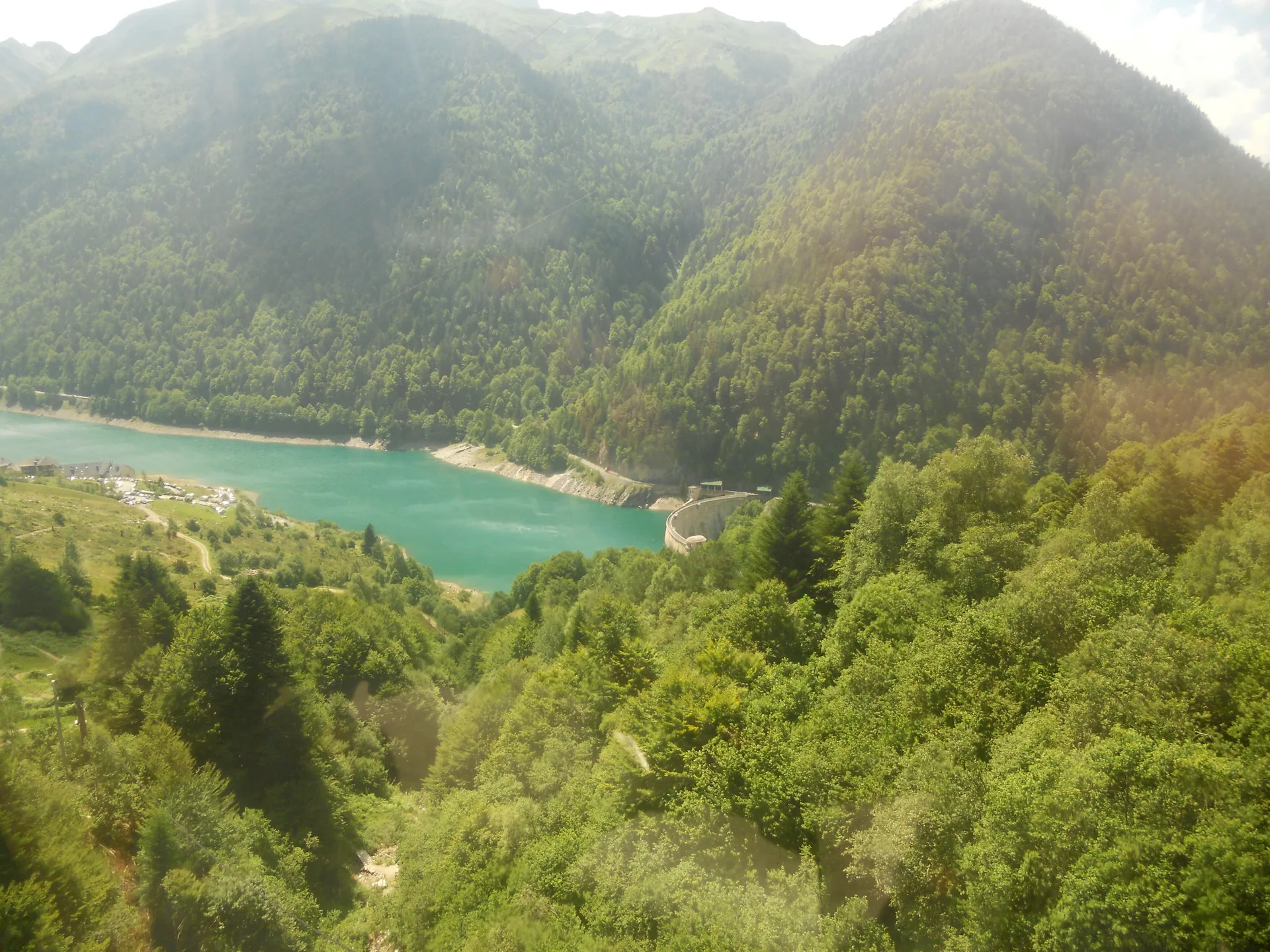 Lac de Fabreges à Laruns — À 788 m du lac
