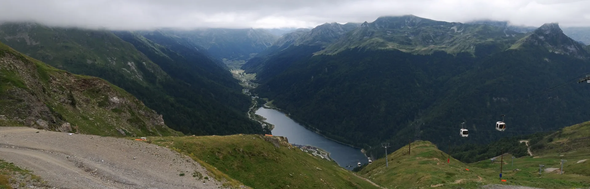 Lac de Fabreges à Laruns — À 1,7 km du lac
