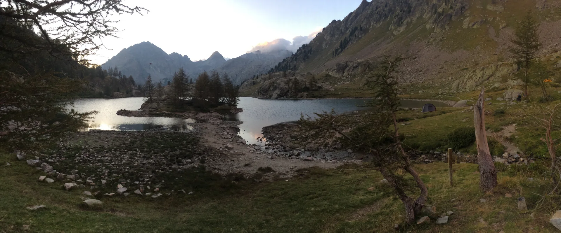 Lac de Fenestre à Saint-Martin-Vésubie — À 1,8 km du lac