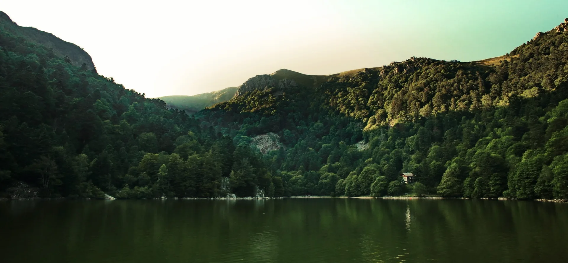 Lac de Fischboedle à Metzeral — À 908 m du lac