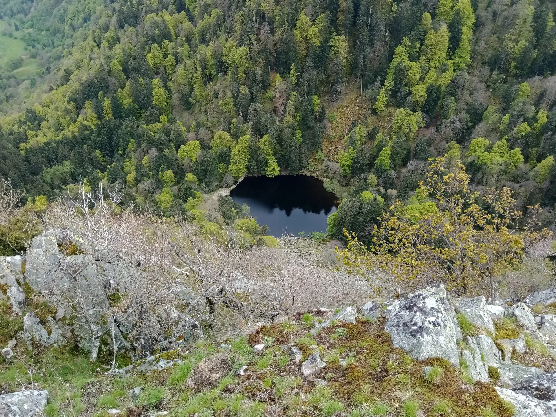Lac de Fischboedle à Metzeral — À 290 m du lac