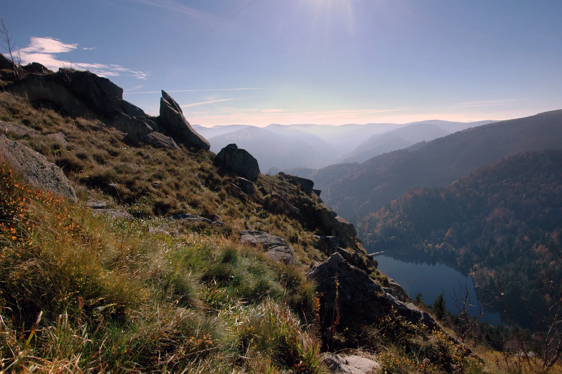 Lac de Fischboedle à Metzeral — À 1,4 km du lac