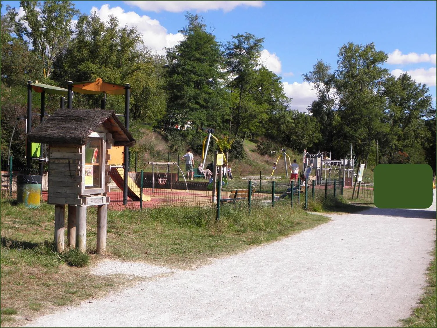 Lac de Flourens à Flourens — Sur le lac