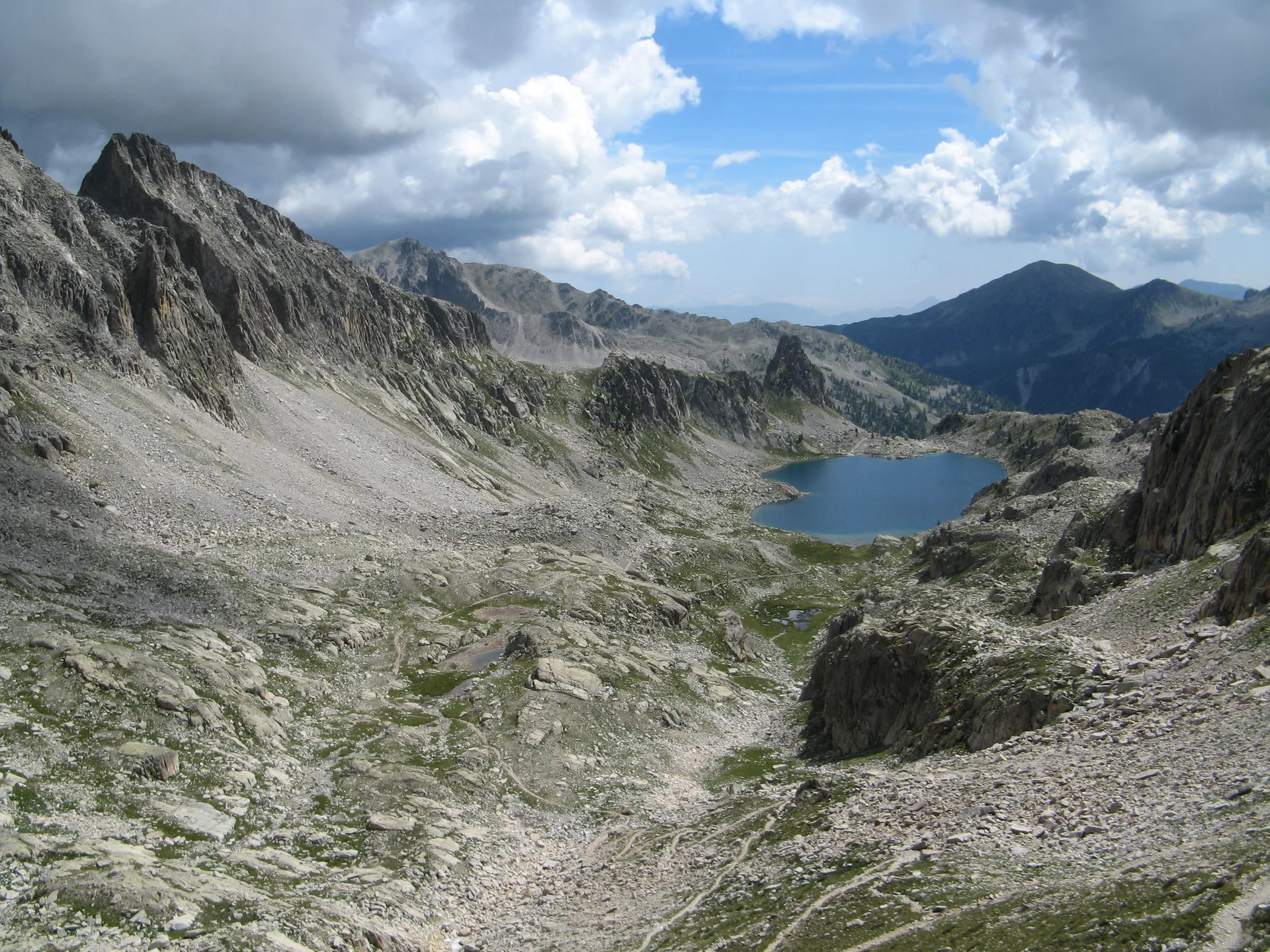 Lac de Graveirette à Valdeblore — À 2,0 km du lac