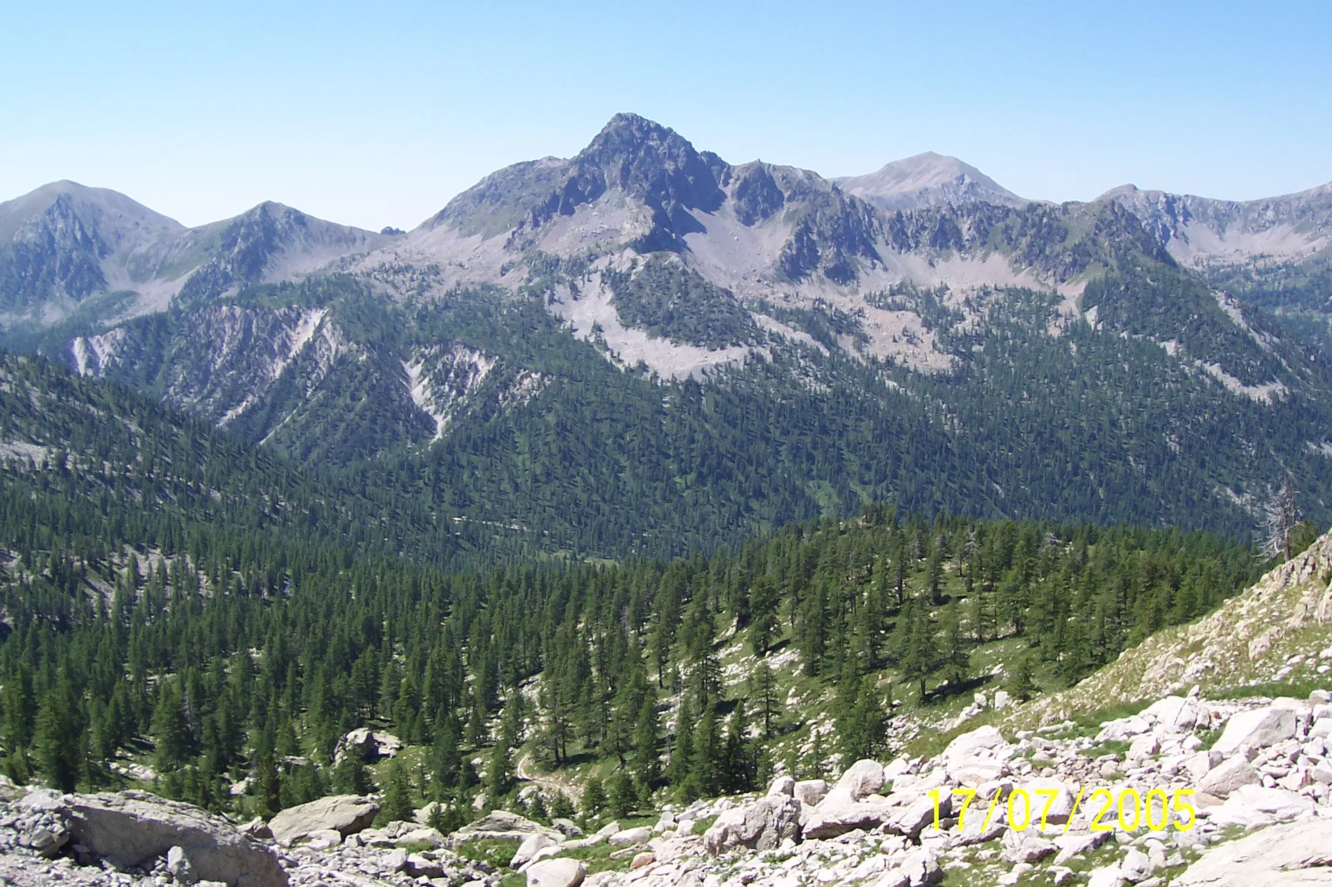 Lac de Graveirette à Valdeblore — À 783 m du lac