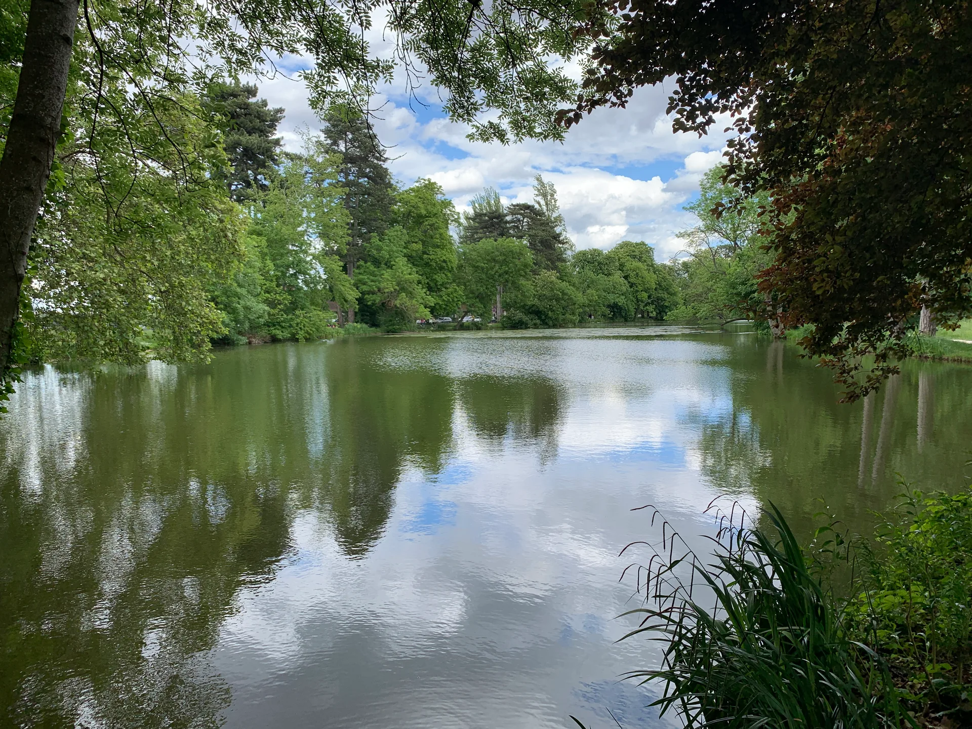 Lac de Gravelle à Paris — Sur le lac