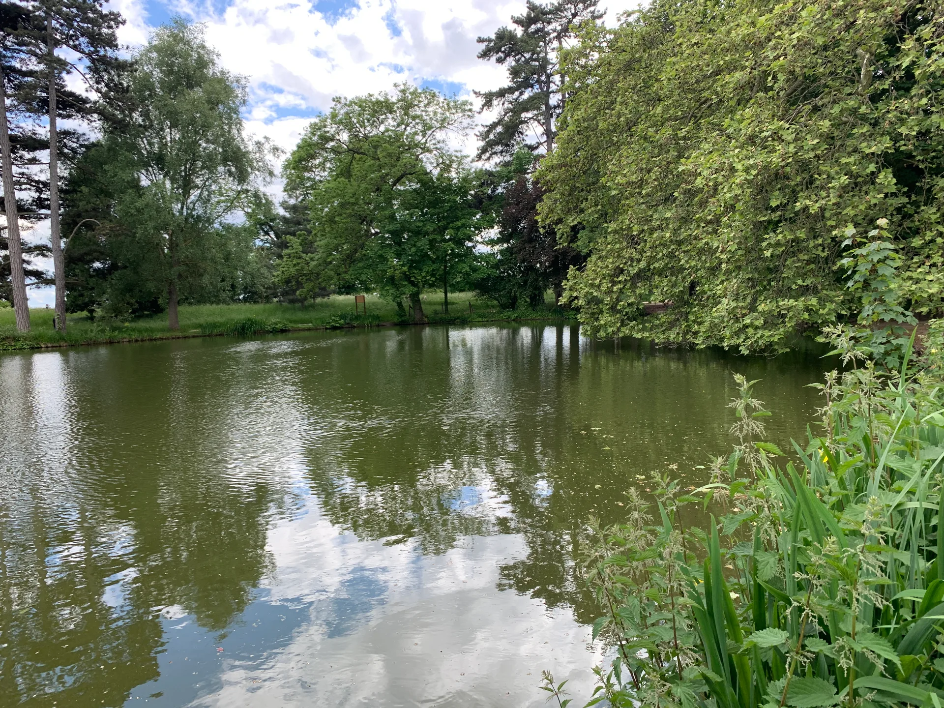 Lac de Gravelle à Paris — Sur le lac