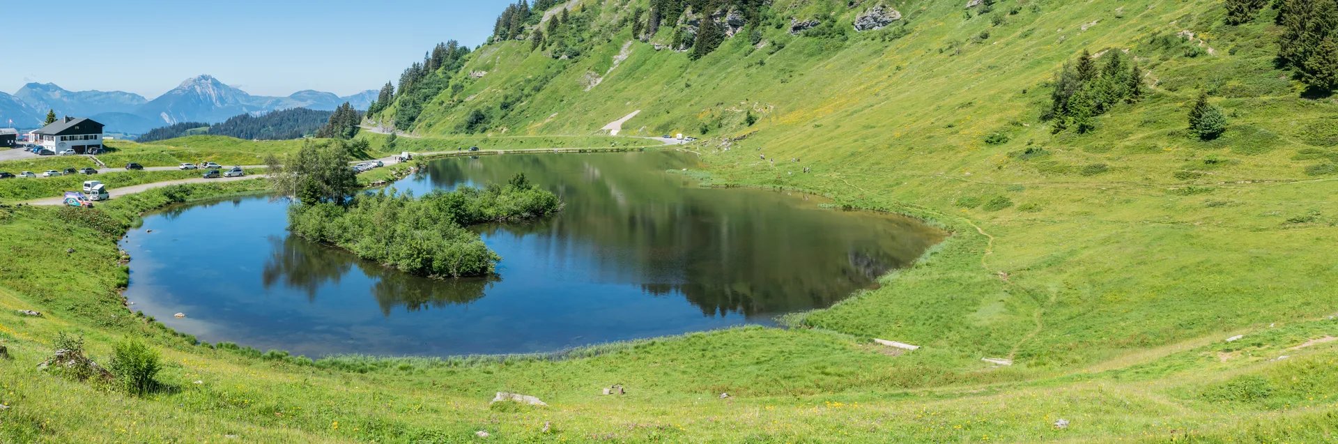 Lac de Joux Plane à Verchaix — À 221 m du lac