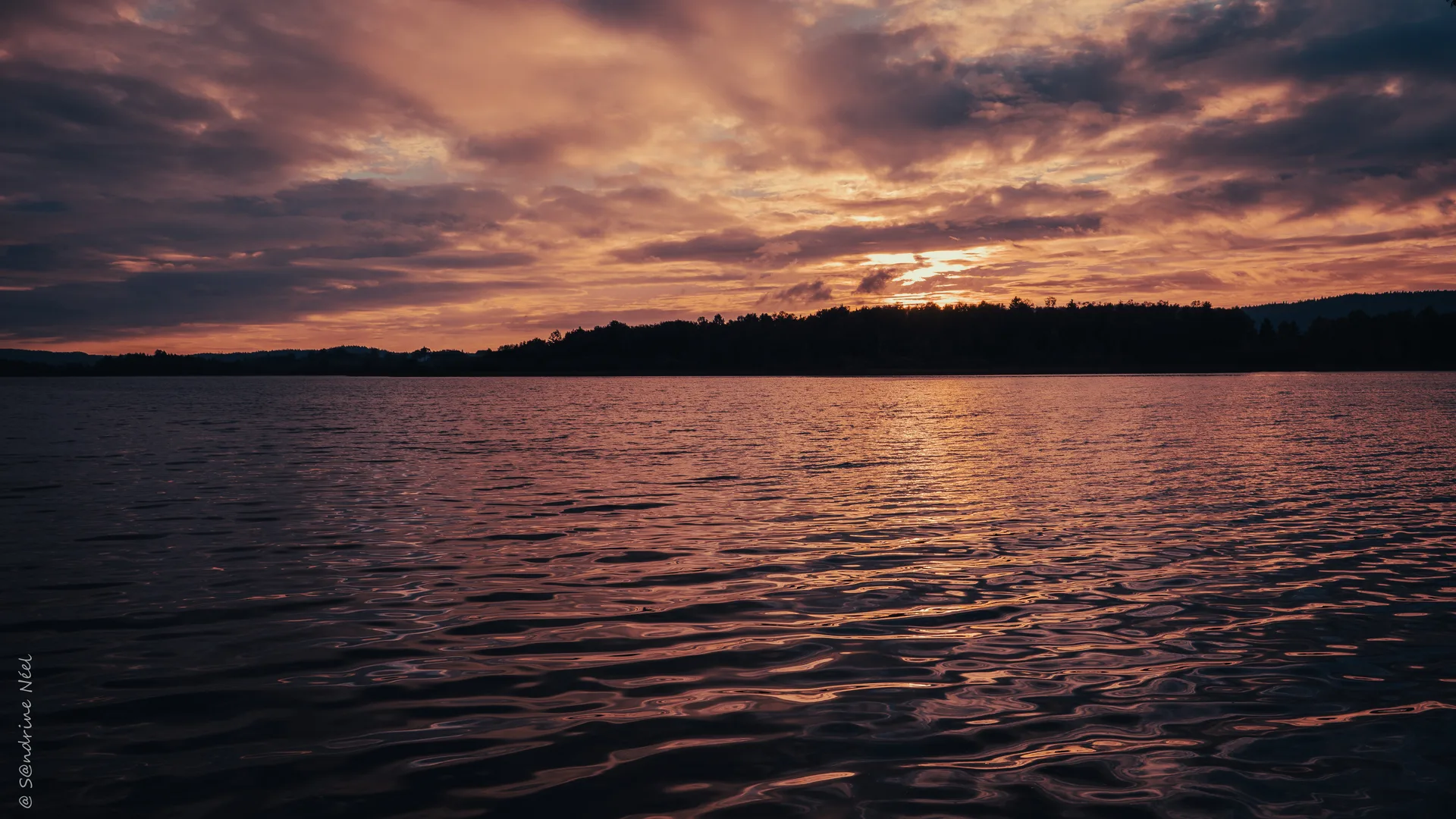 Lac de l'Abbaye à Grande-Rivière Château — Sur le lac