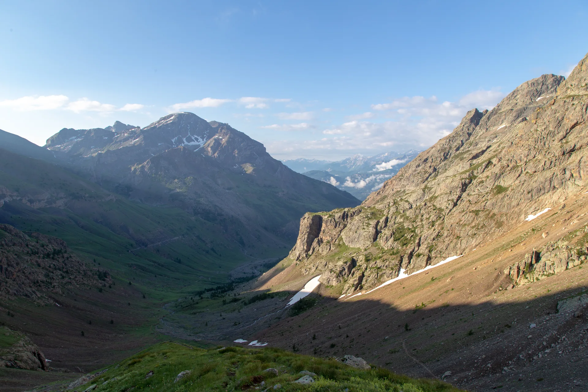 Lac de l'Eychauda à Vallouise-Pelvoux — À 718 m du lac