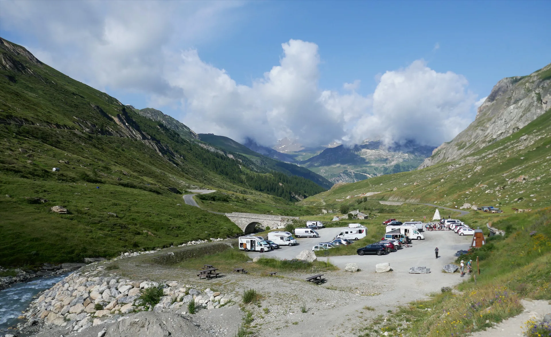 Lac de la Bailletta à Val-d'Isère — À 1,7 km du lac