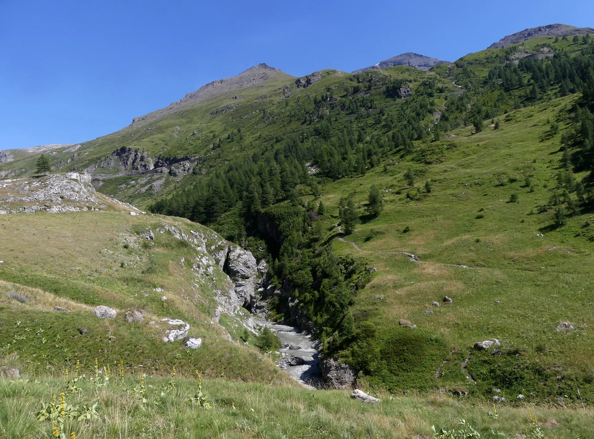 Lac de la Bailletta à Val-d'Isère — À 1,6 km du lac