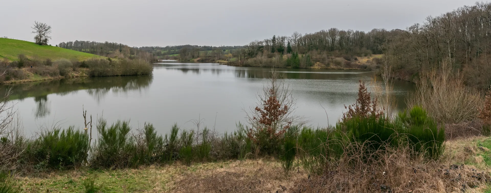 Lac de la Brienne à Luc-la-Primaube — Sur le lac