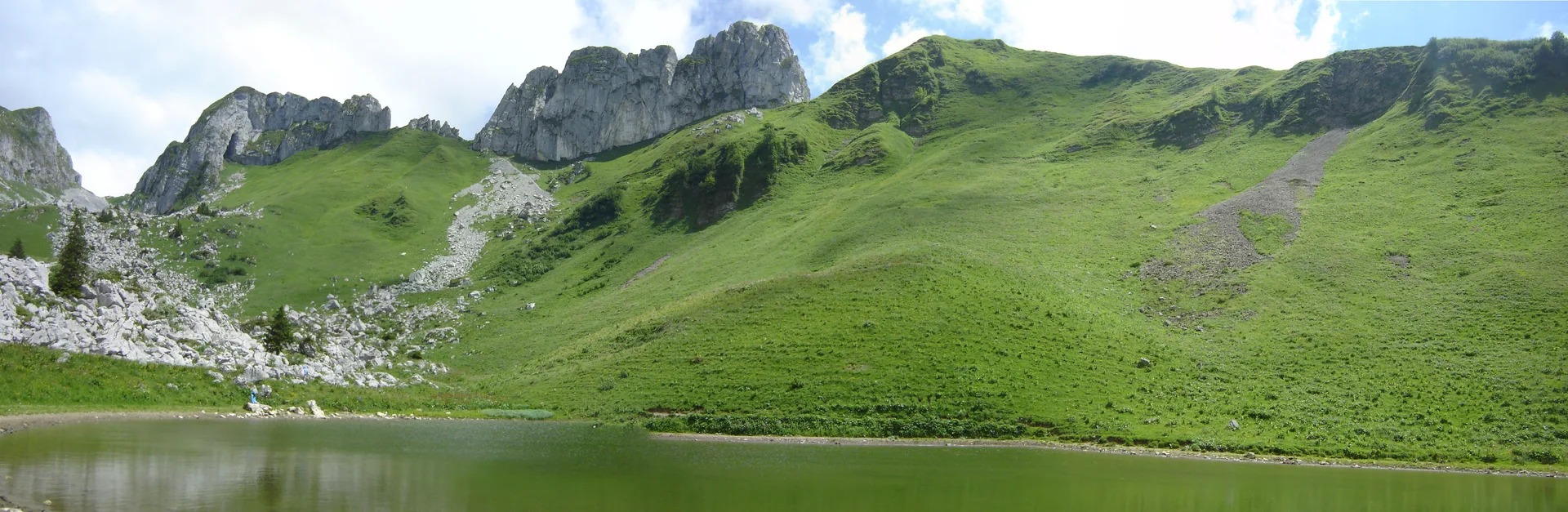Lac de la case à Bernex — Sur le lac