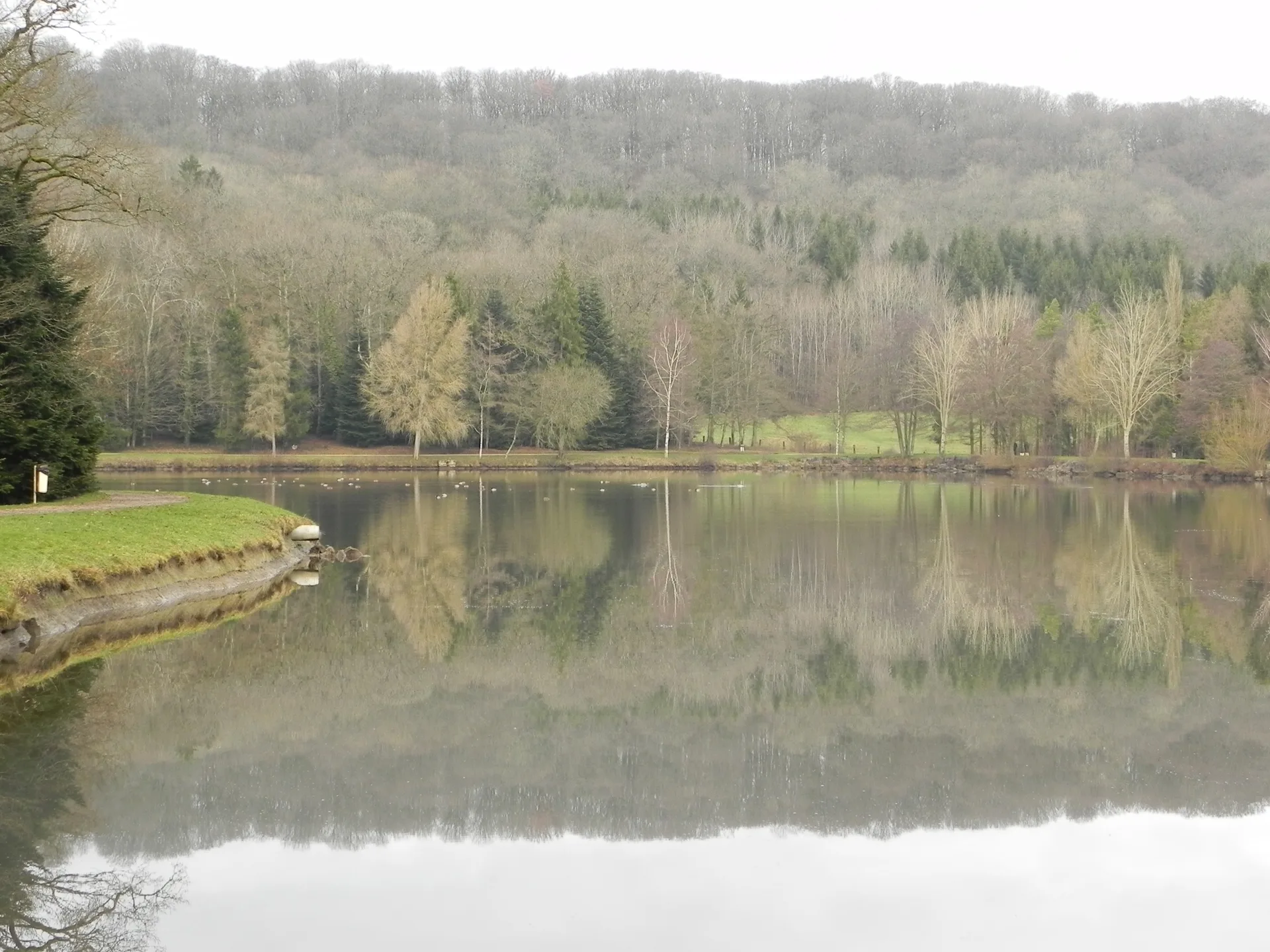 Lac de la Folie à Contrexéville — À 201 m du lac