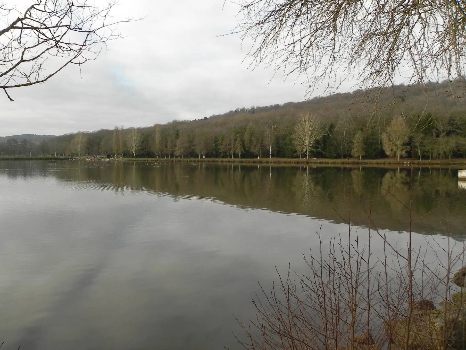 Lac de la Folie à Contrexéville — À 309 m du lac