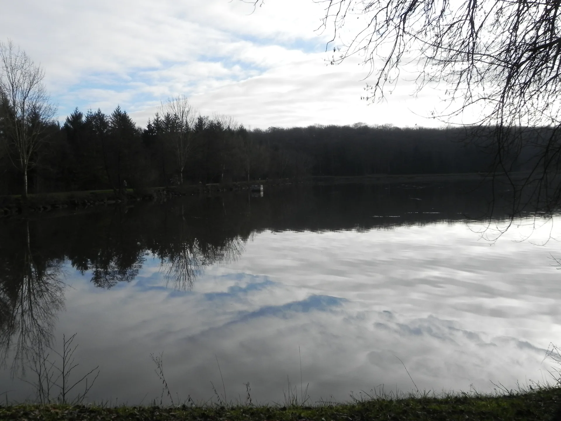 Lac de la Folie à Contrexéville — À 332 m du lac