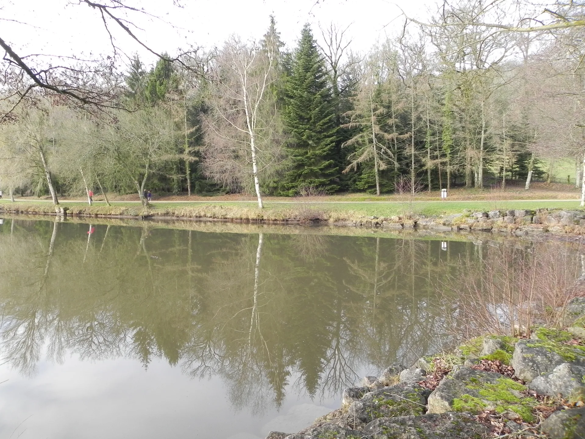 Lac de la Folie à Contrexéville — À 351 m du lac