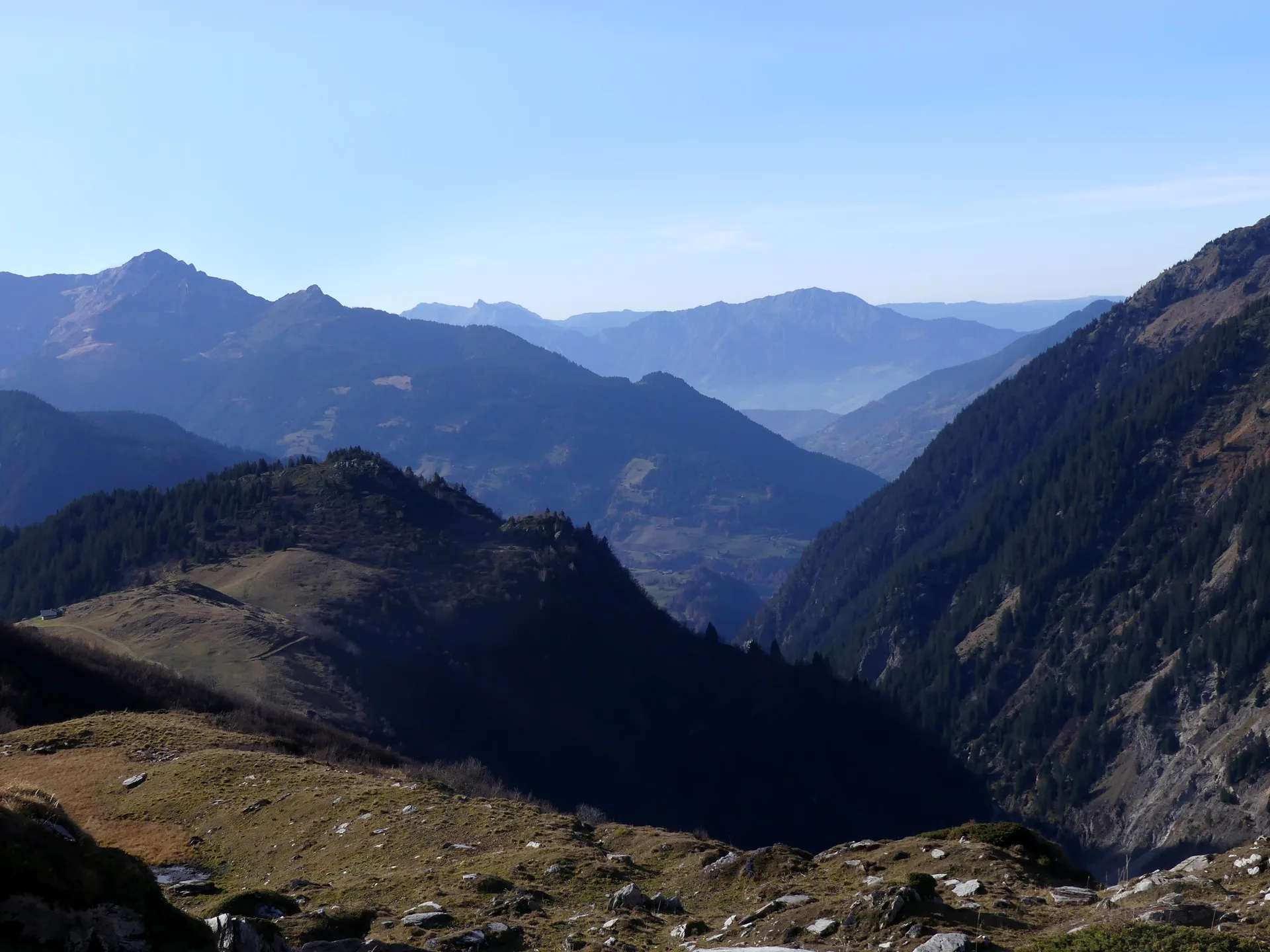 Lac de La Gittaz à Beaufort — À 785 m du lac