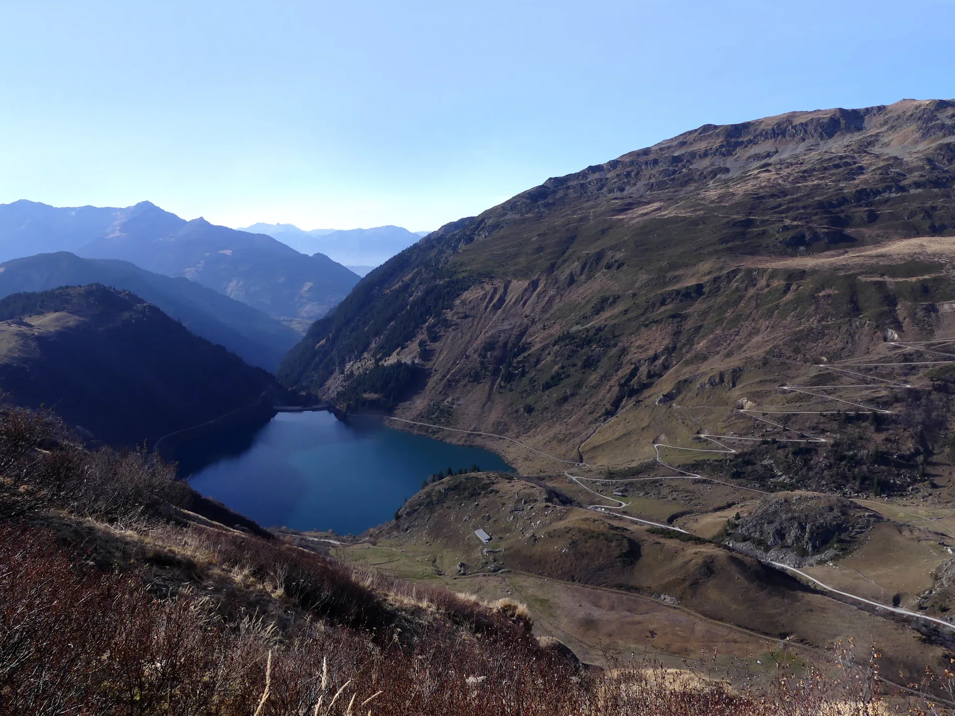 Lac de La Gittaz à Beaufort — À 1,1 km du lac