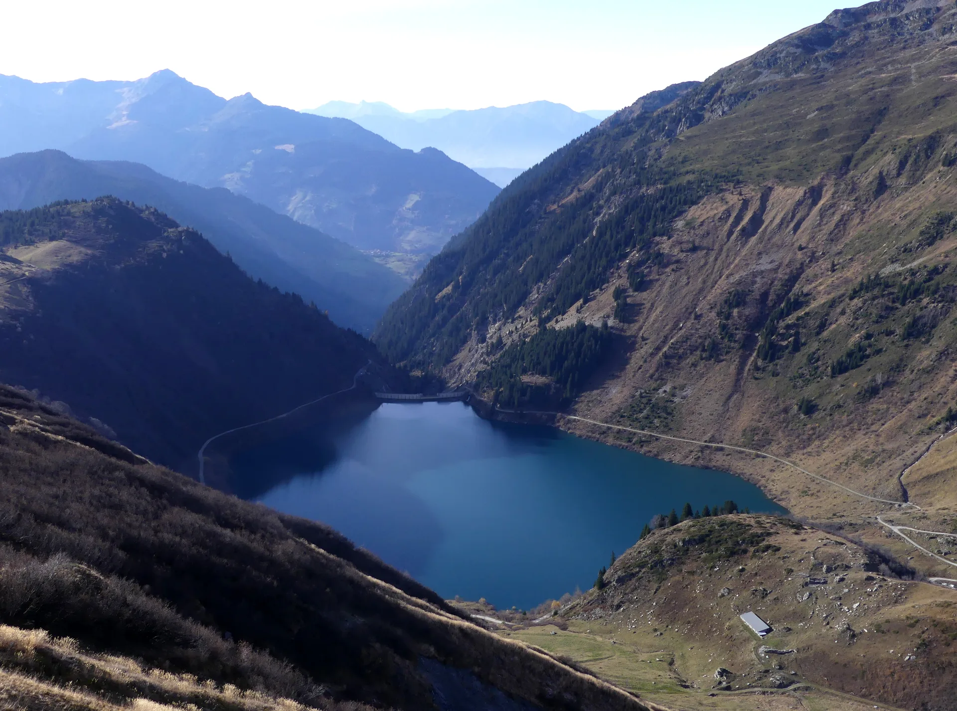 Lac de La Gittaz à Beaufort — À 1,1 km du lac