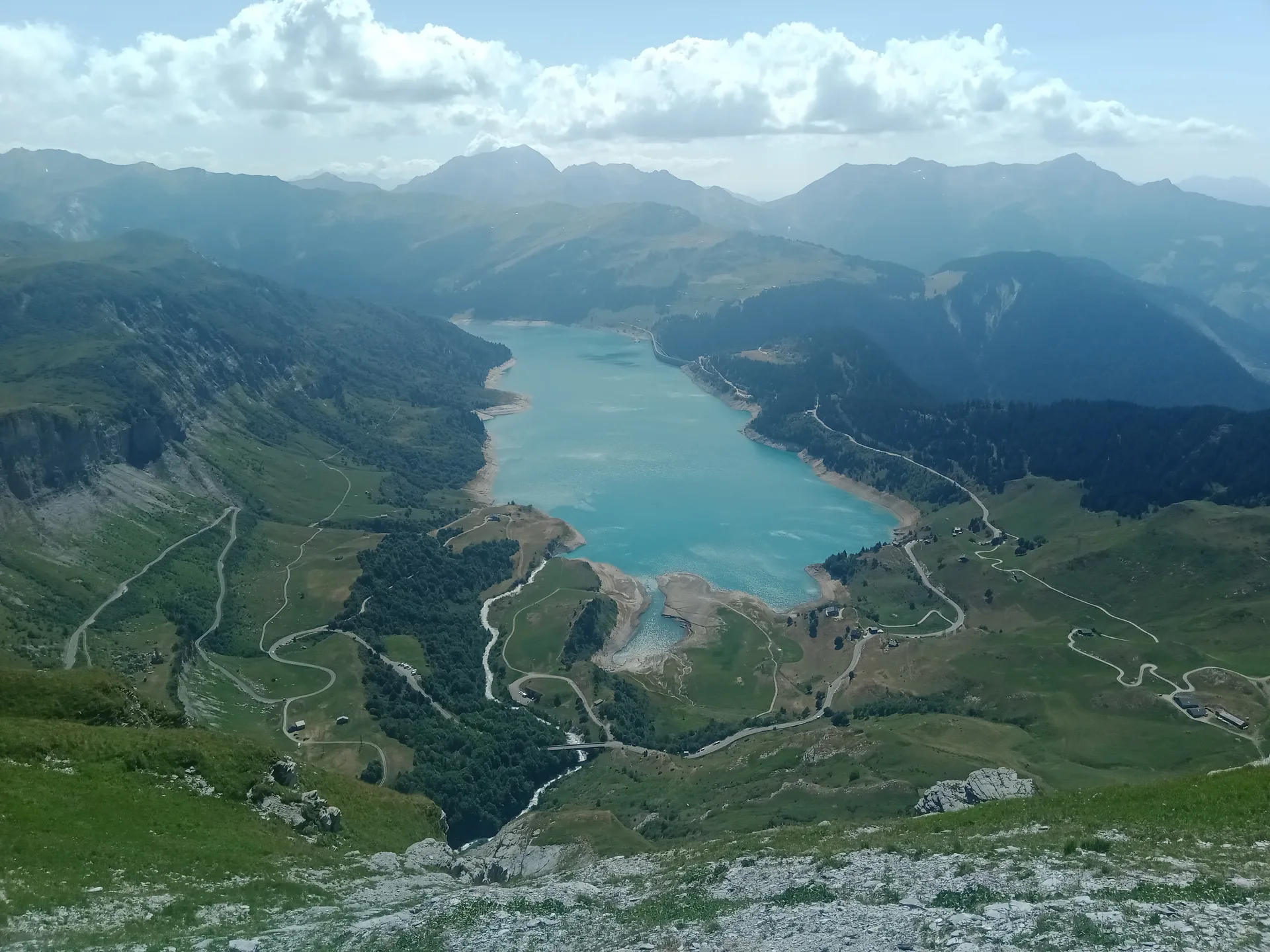 Lac de La Gittaz à Beaufort — À 1,2 km du lac