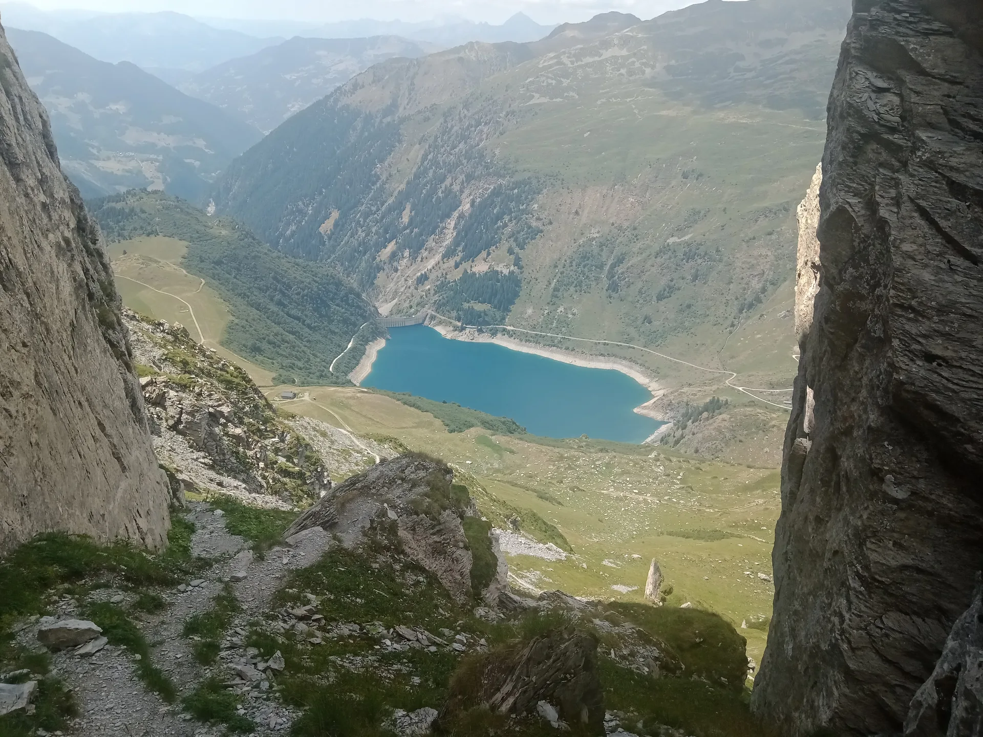 Lac de La Gittaz à Beaufort — À 1,3 km du lac