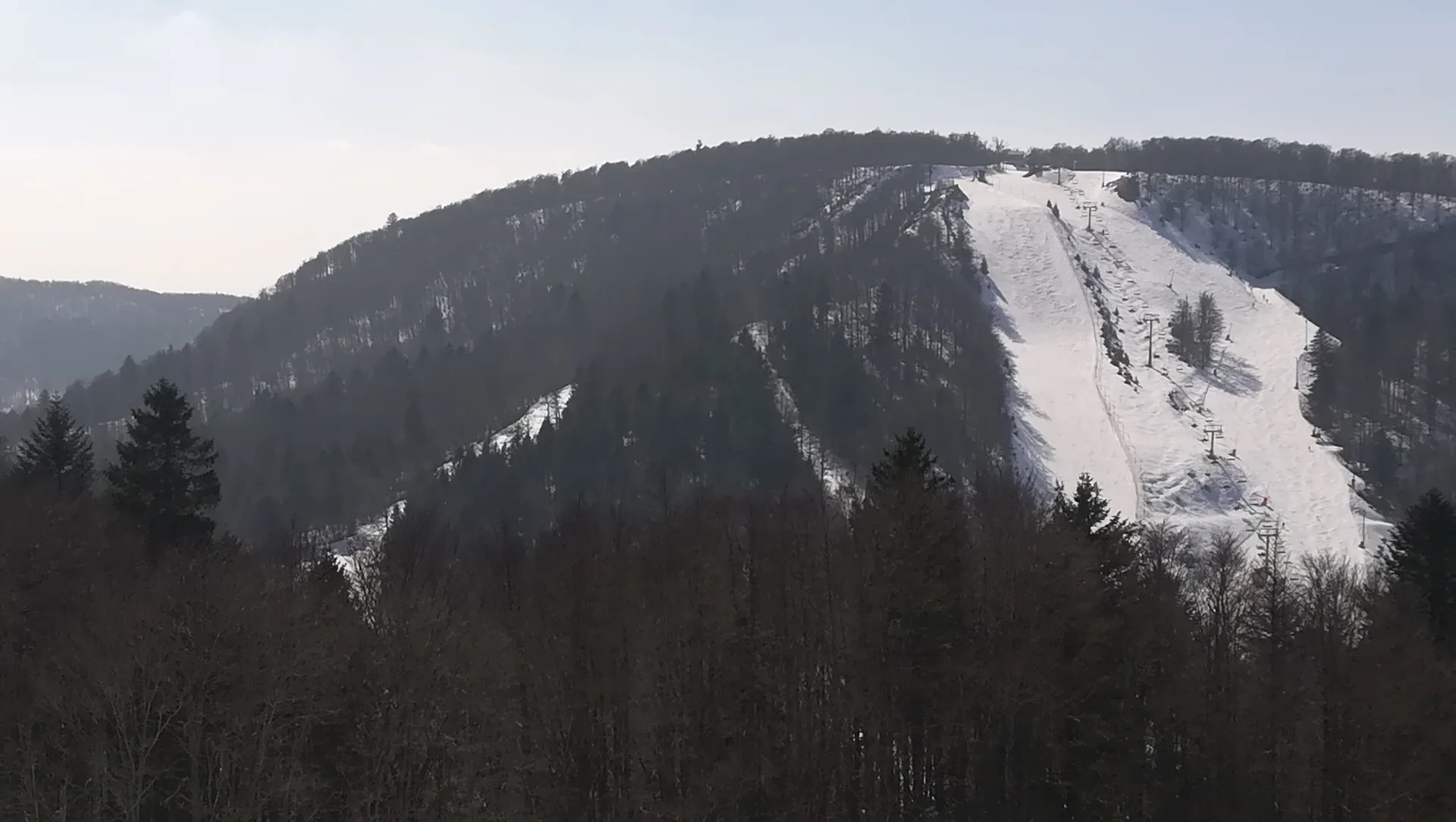 Lac de La Lande à La Bresse — À 960 m du lac