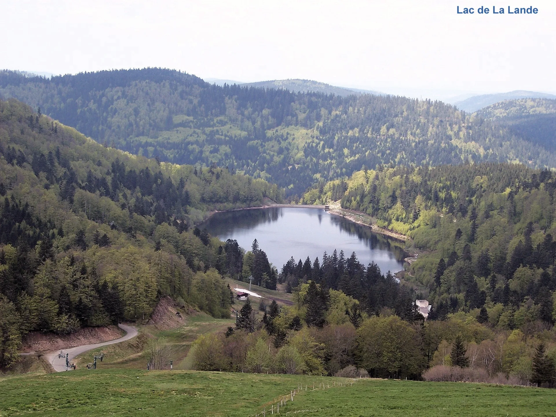 Lac de La Lande à La Bresse — À 1,1 km du lac