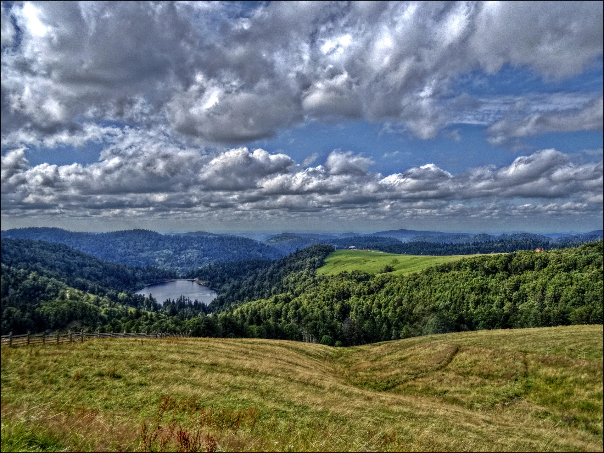 Lac de La Lande à La Bresse — À 1,6 km du lac