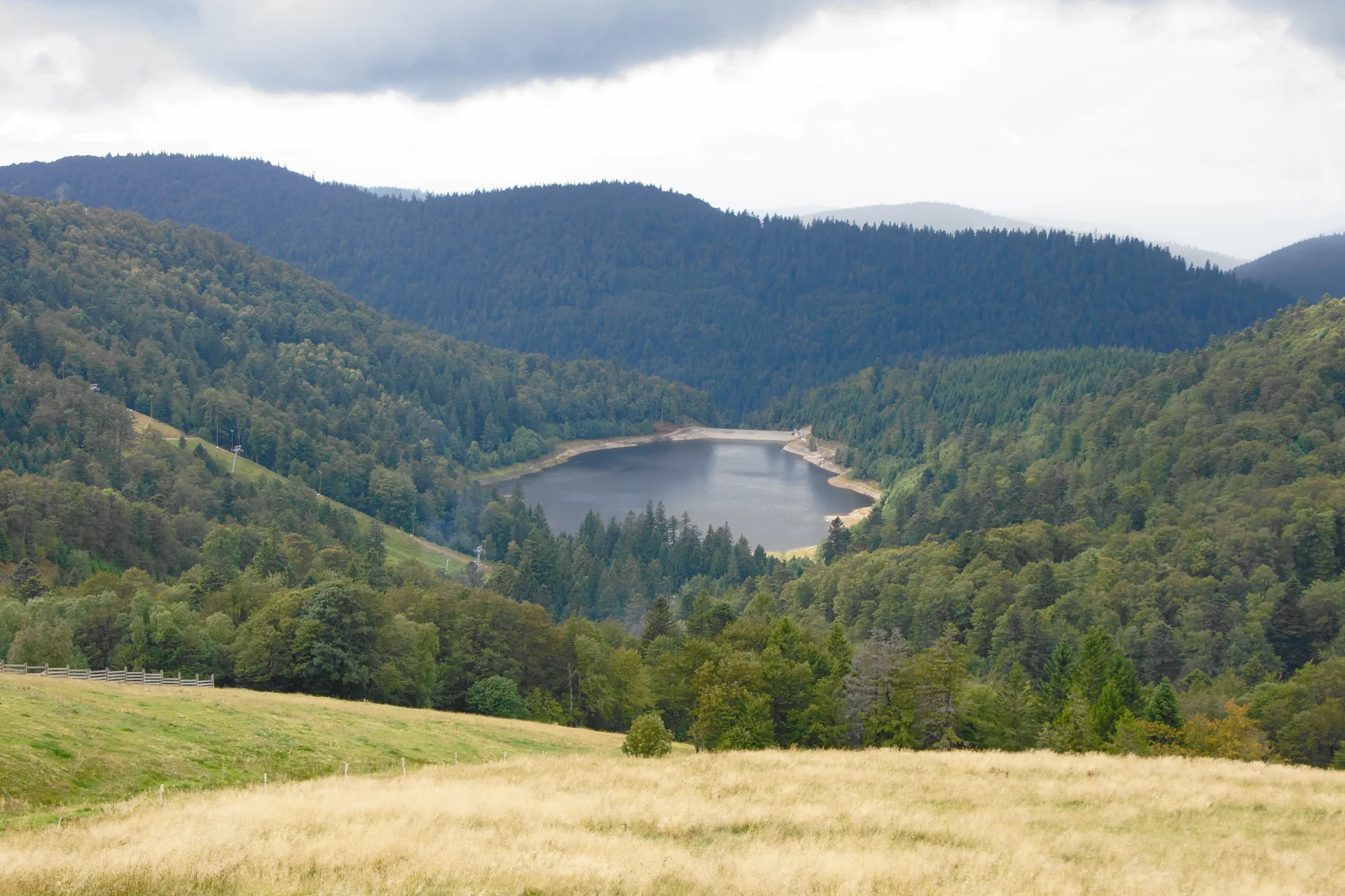 Lac de La Lande à La Bresse — À 1,6 km du lac
