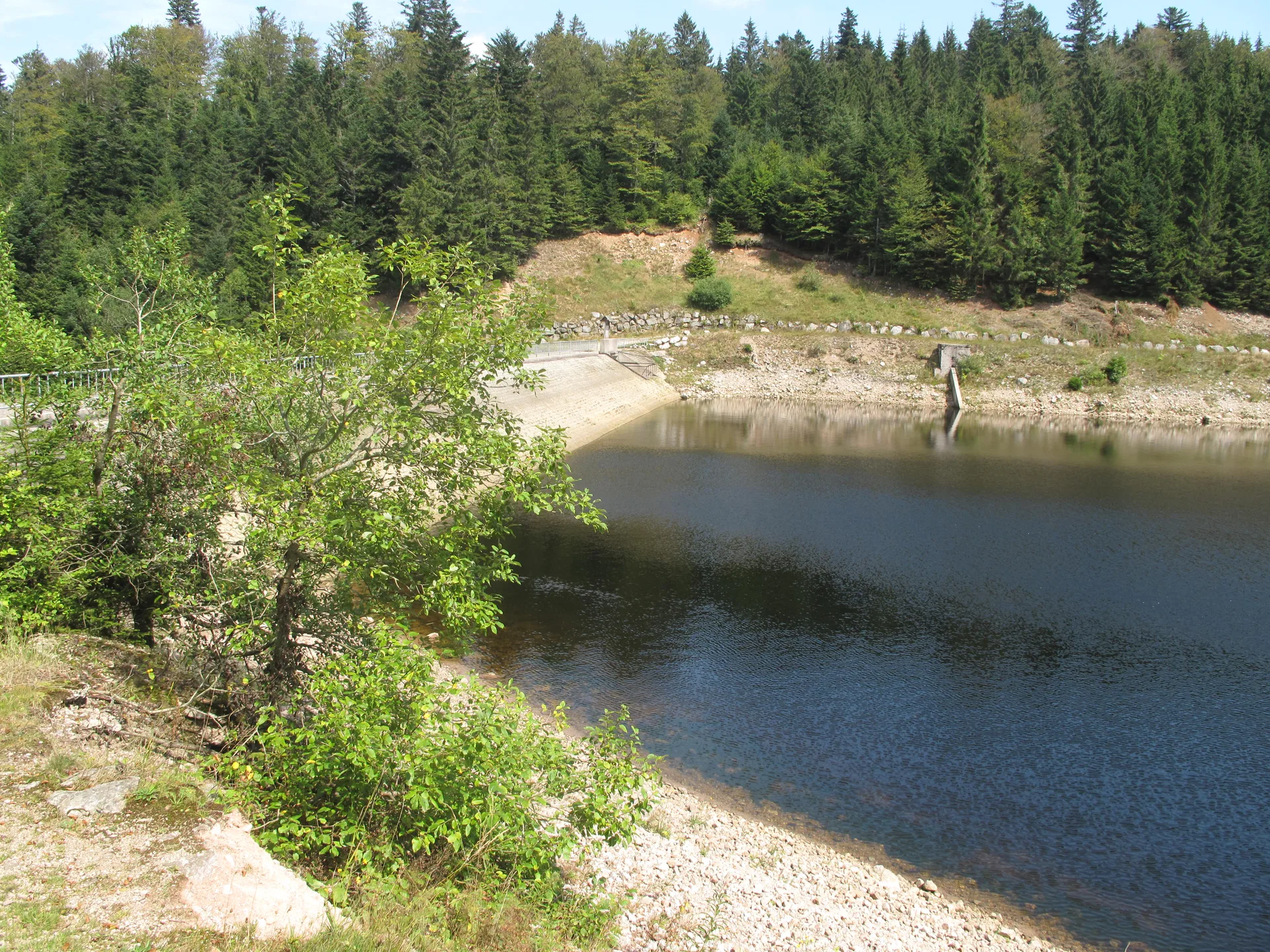Lac de La Lande à La Bresse — Sur le lac